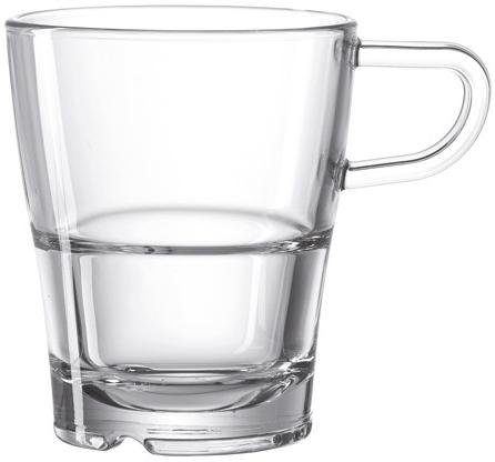 LEONARDO Tasse SENSO, Glas, 6-teilig Hitzebeständig widerstandsfähig, und