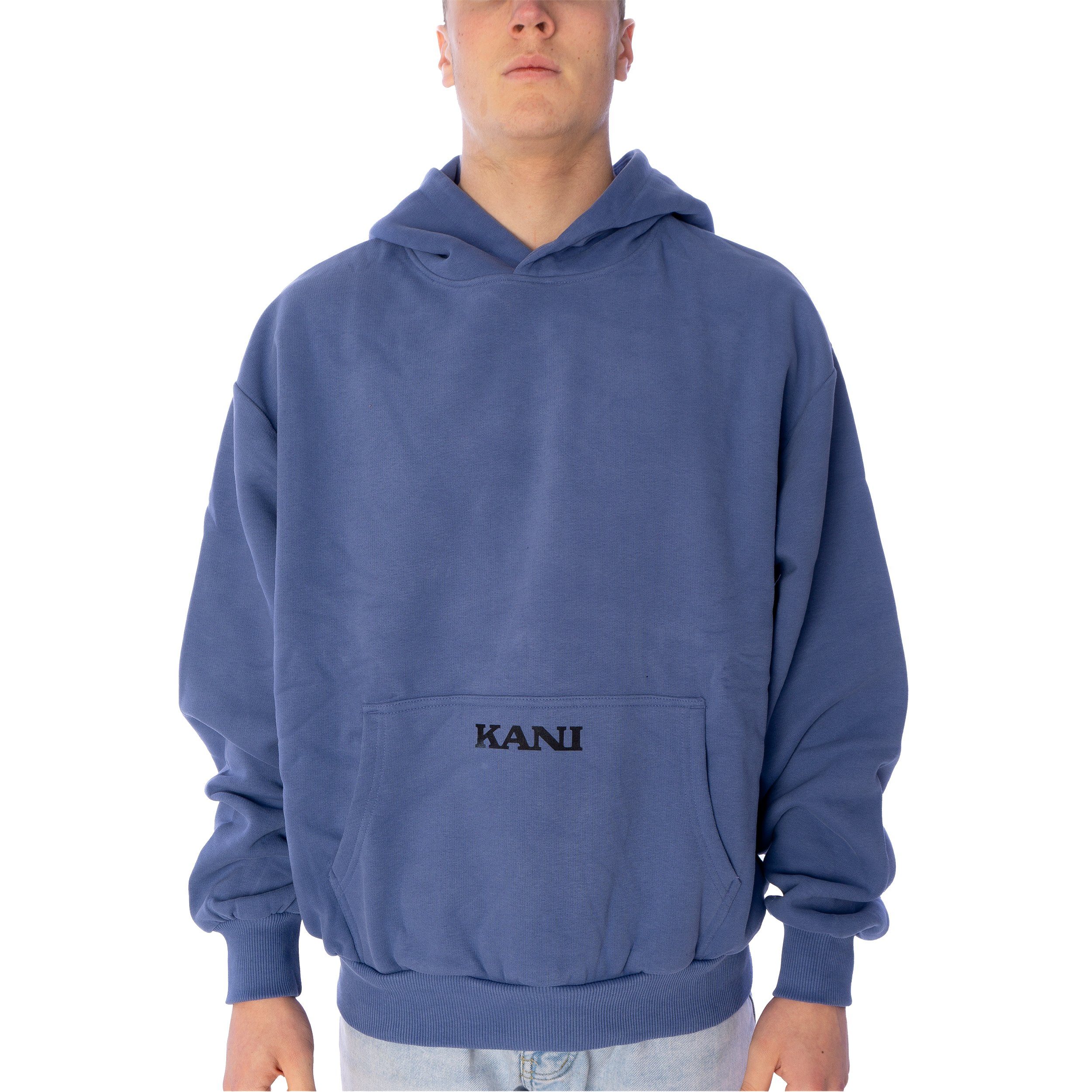 Karl Kani Hoodie Karl Kani Small Retro OS Hoodie Herren Kapuzenpullover duty blue (1-tlg)