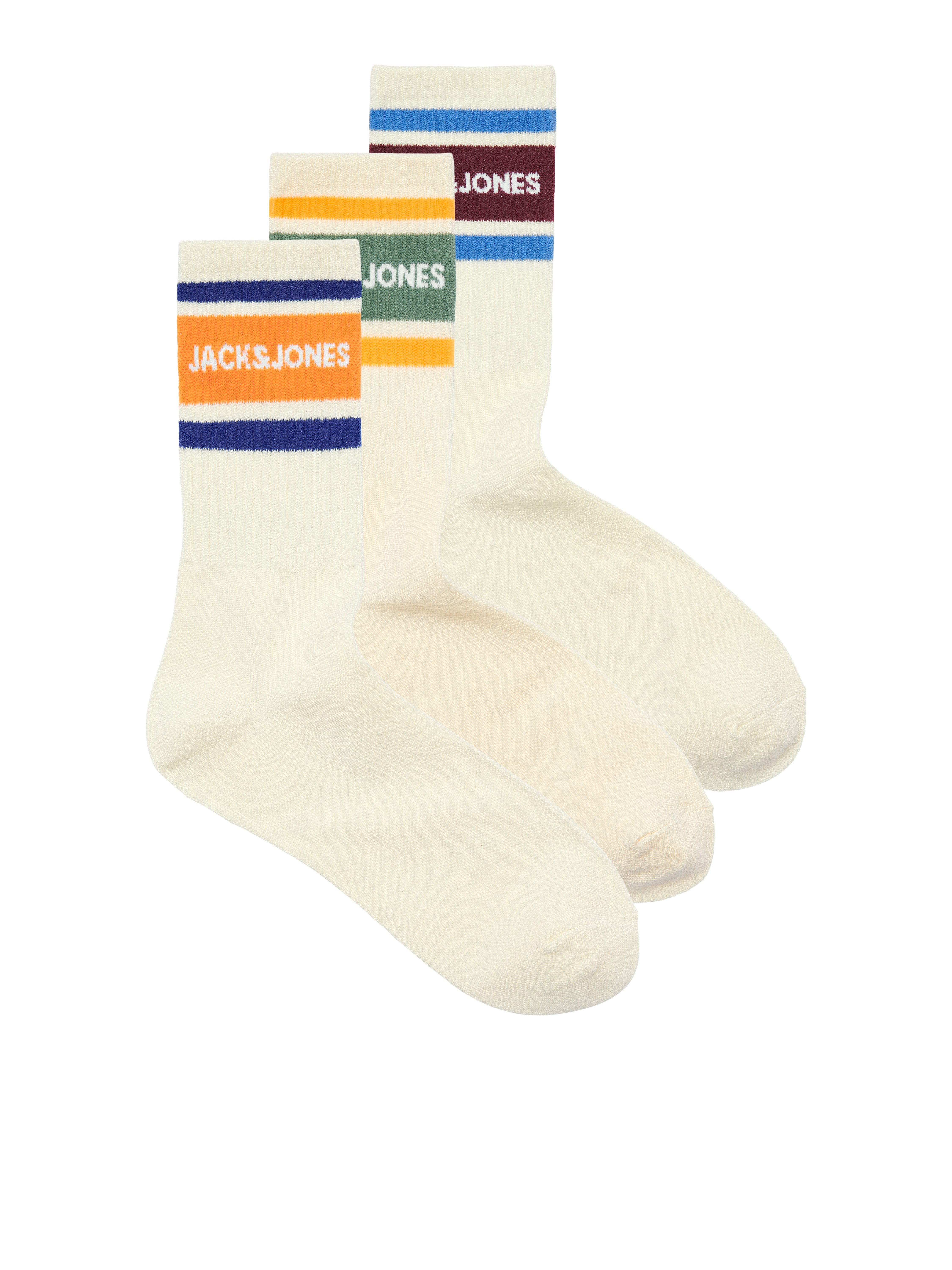 Jack & Jones Freizeitsocken JACNICE TENNIS SOCKS 3 PACK SN (3-Paar) günstig online kaufen