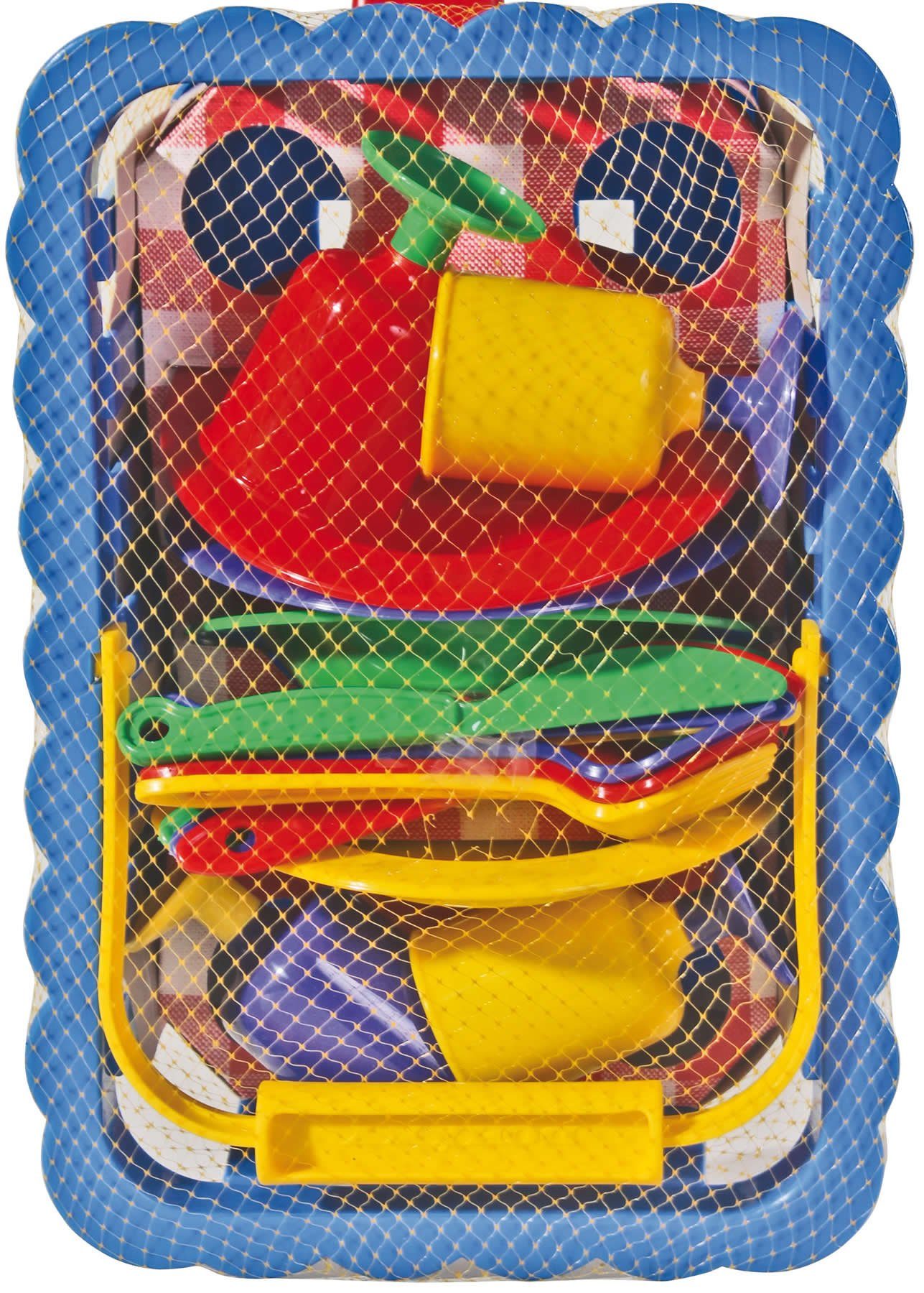 Dohany Spielgeschirr Picknickkorb Spielzeug Set 21-tlg. günstig online kaufen