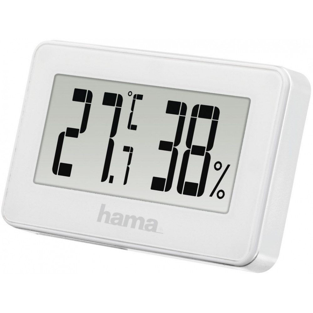 Hama Hygrometer Hama Mini Thermo-Hygrometer weiß - Hygrometer.