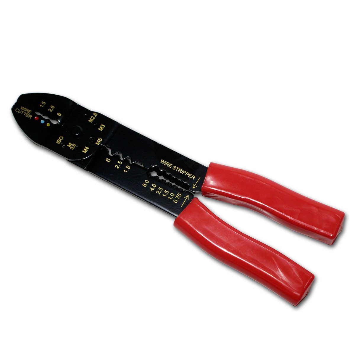 fixPOINT Crimpzange Kombizange zum Crimpen und Abisolieren