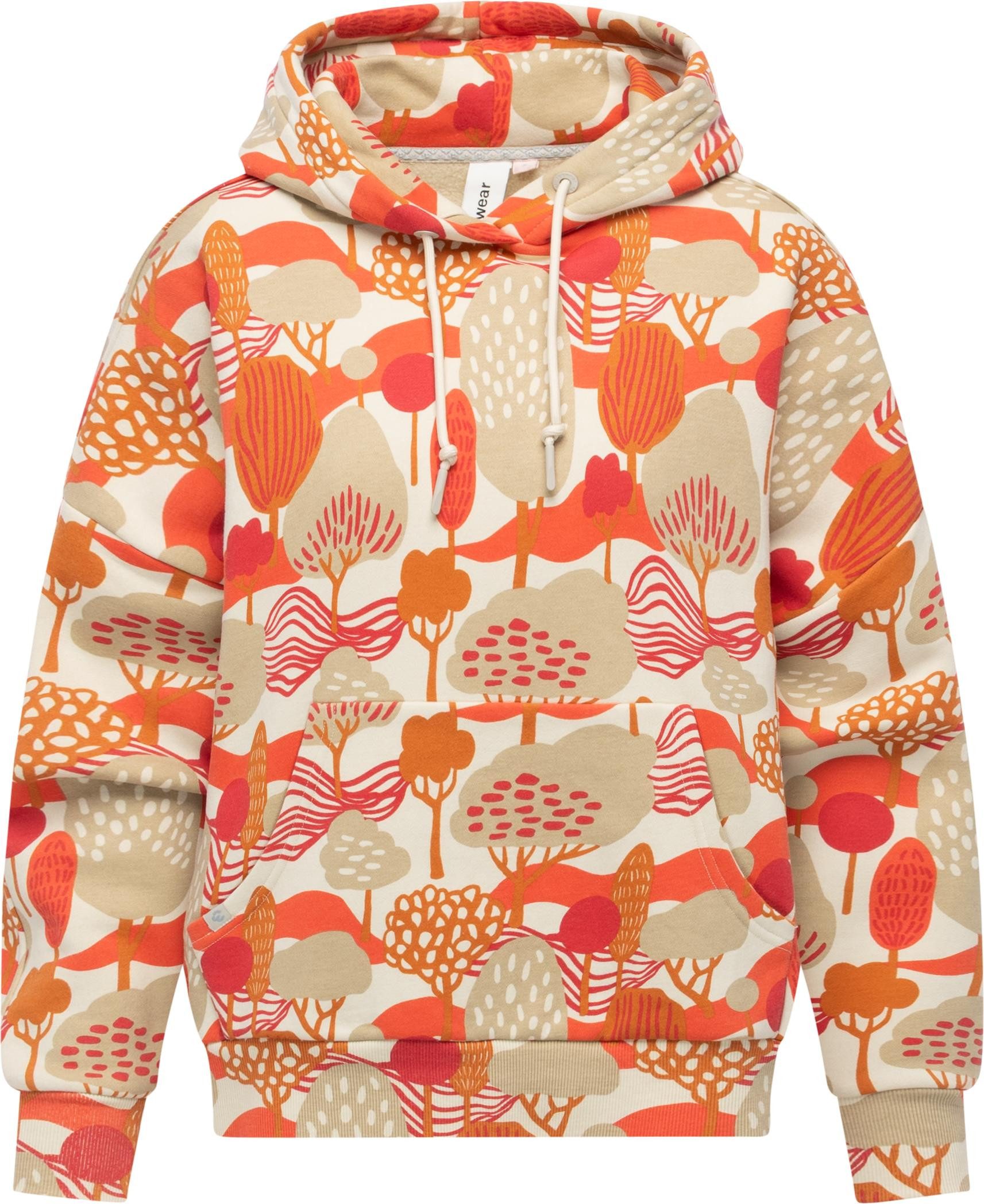 Ragwear Kapuzenpullover Pirita Print Hoodie mit verstellbarer Kapuze günstig online kaufen
