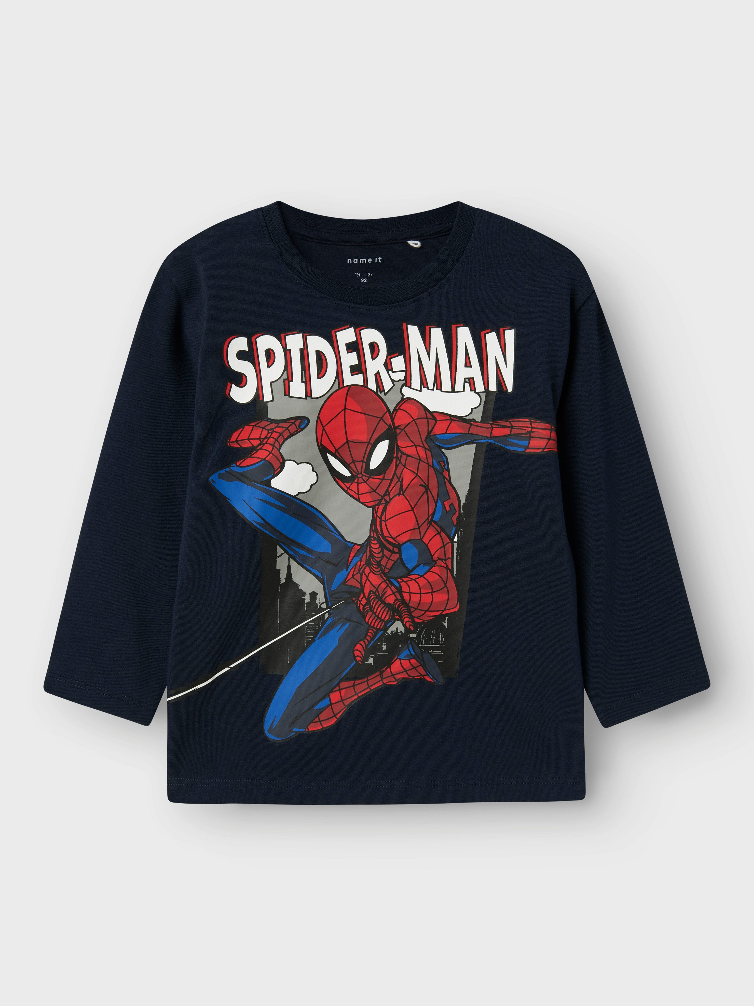 Name It Langarmshirt NMMJUICE SPIDER NREG LS TOP NOOS MAR