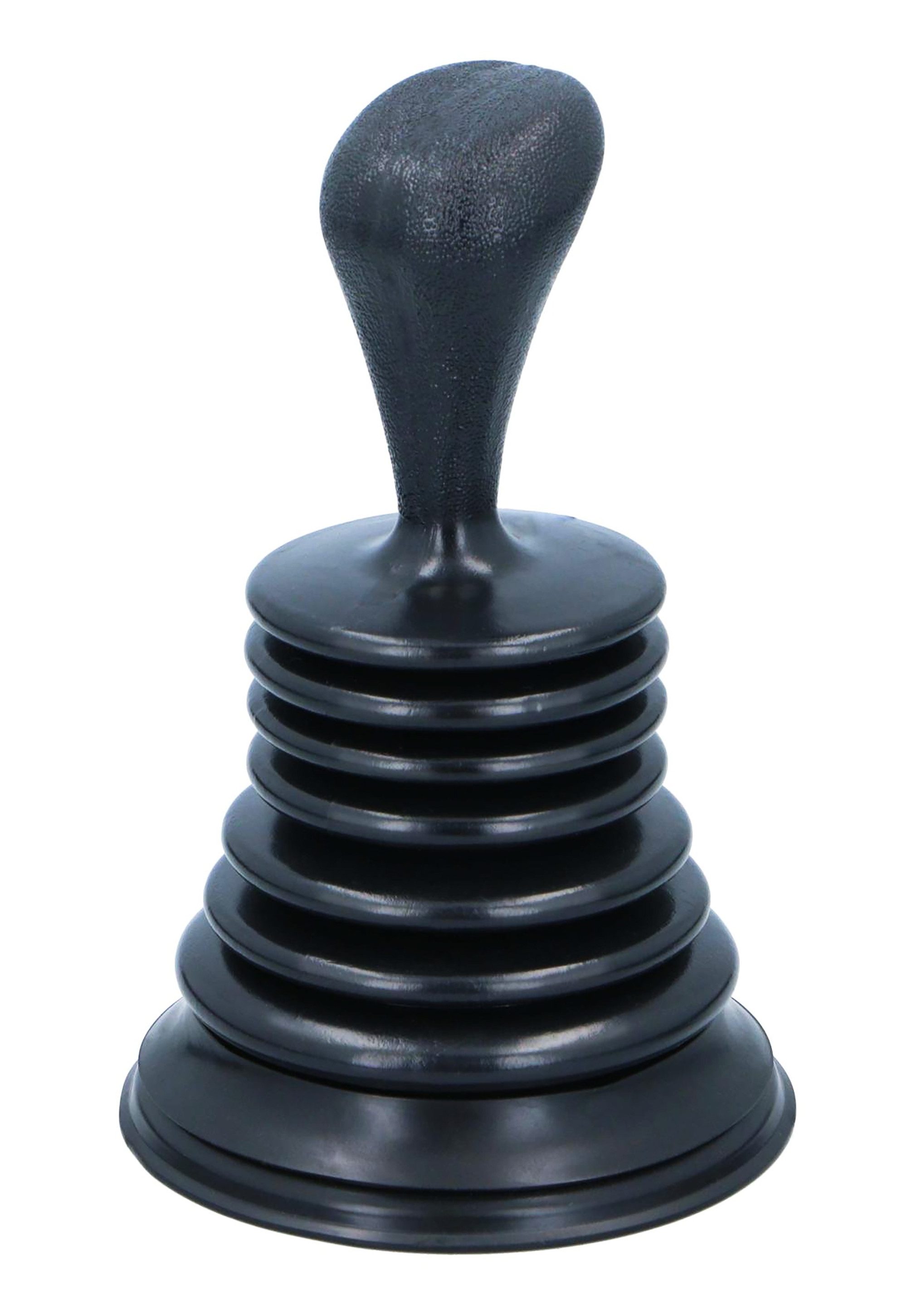 Kinzo Pümpel MINI-SAUGGLOCKE für Spülbecken Abflussreiniger Abfluss 19 (Schwarz), Pömpel Abflusspumpe Pümpel