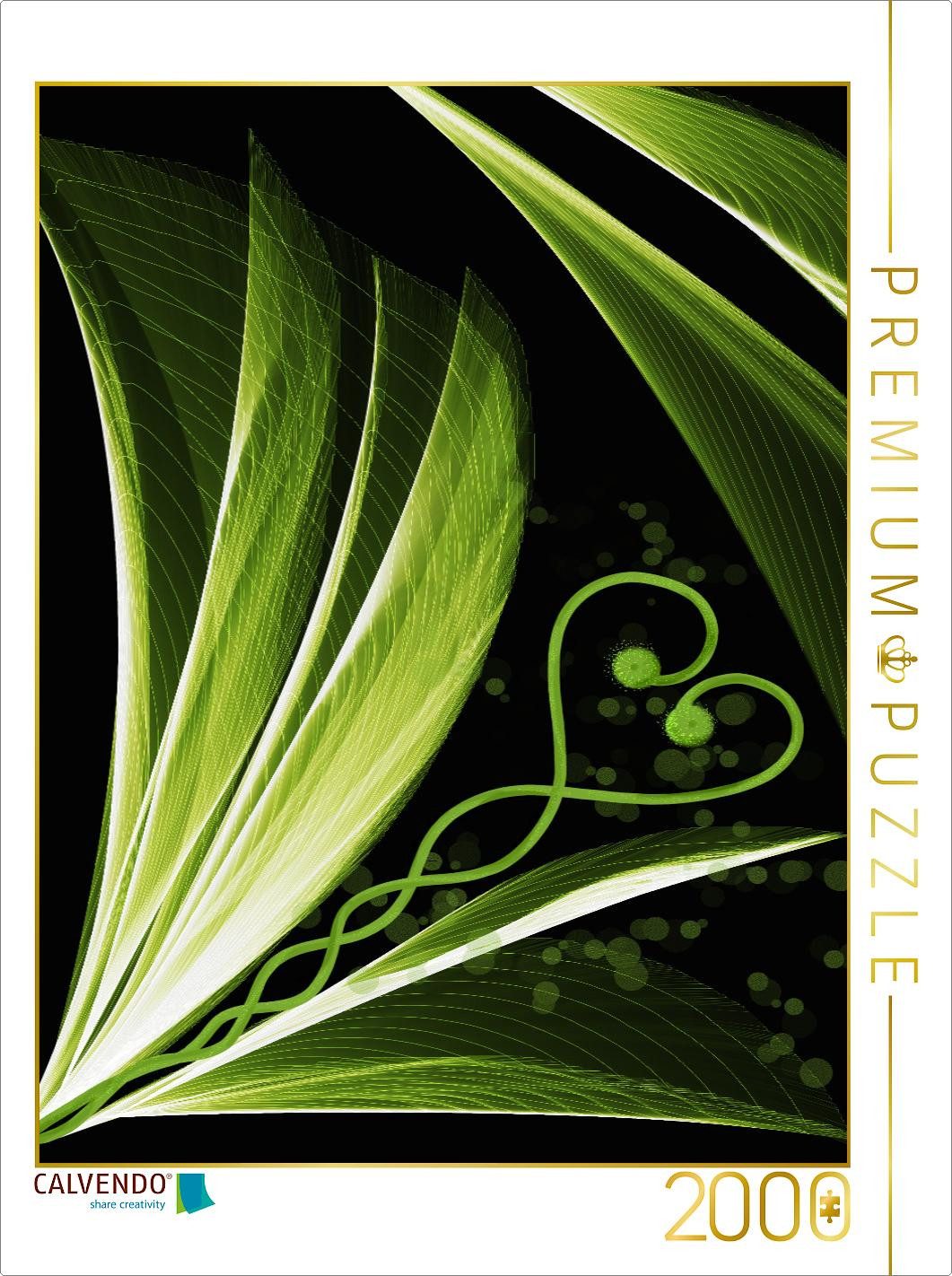 CALVENDO Puzzle CALVENDO Puzzle Decorative Green Sweetheart, 2000 pieces, finished si, 2000 Puzzleteile