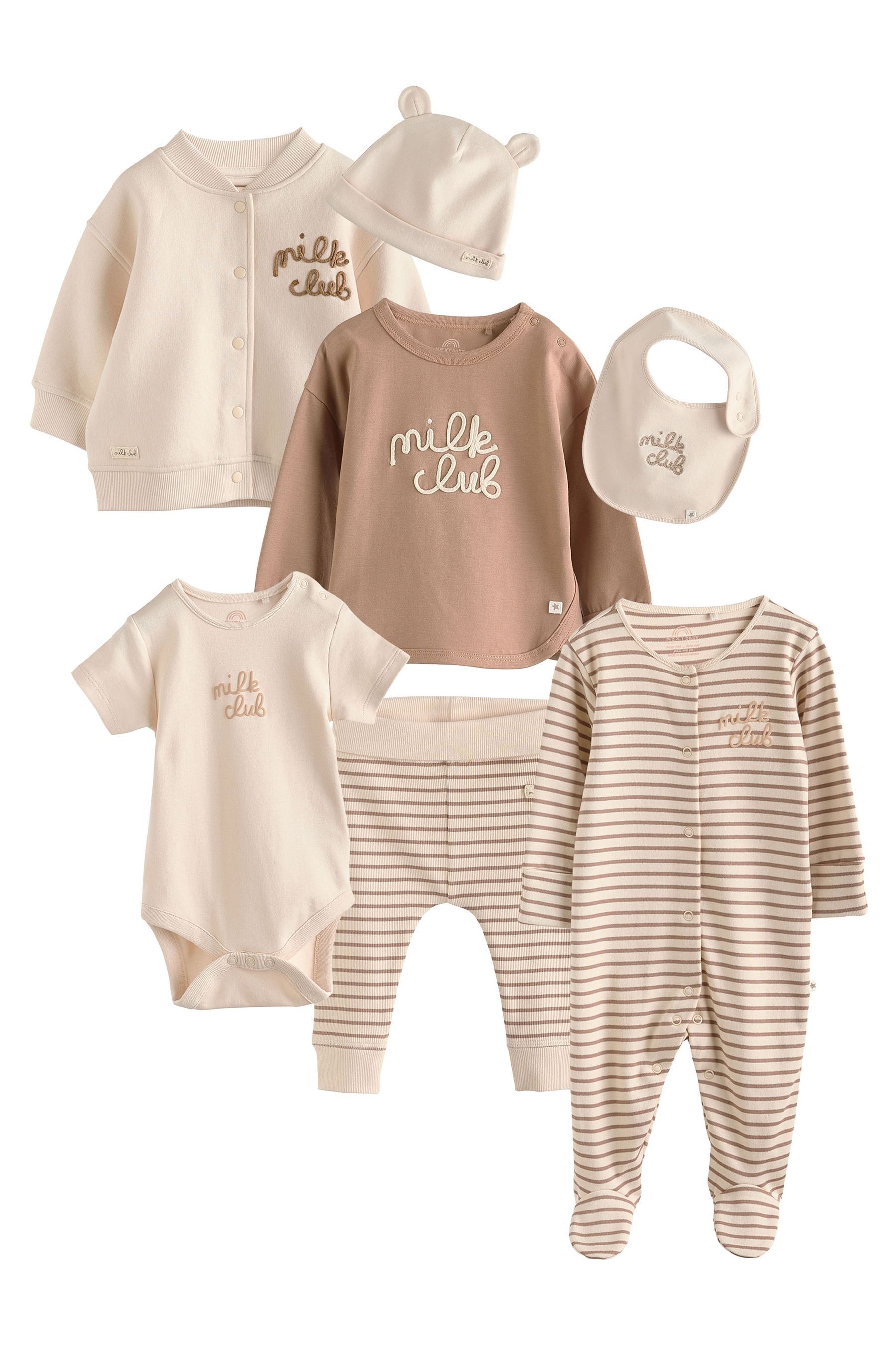 Neugeborenen-Geschenkset Baby-Geschenkset, 7-teilig