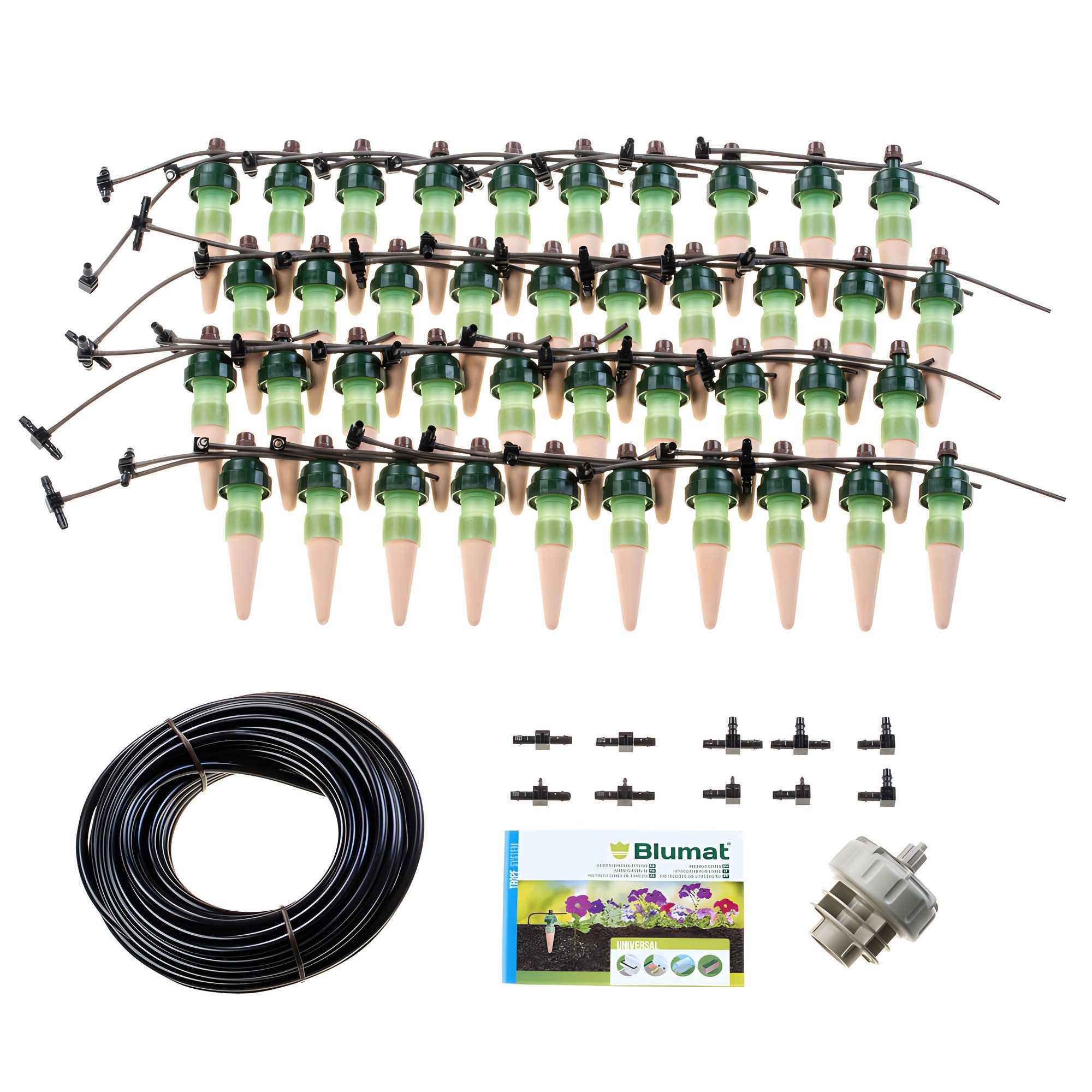 Blumat Bewässerungssystem Tropf-Blumat 10m Set, für bis zu 40 Pflanzen