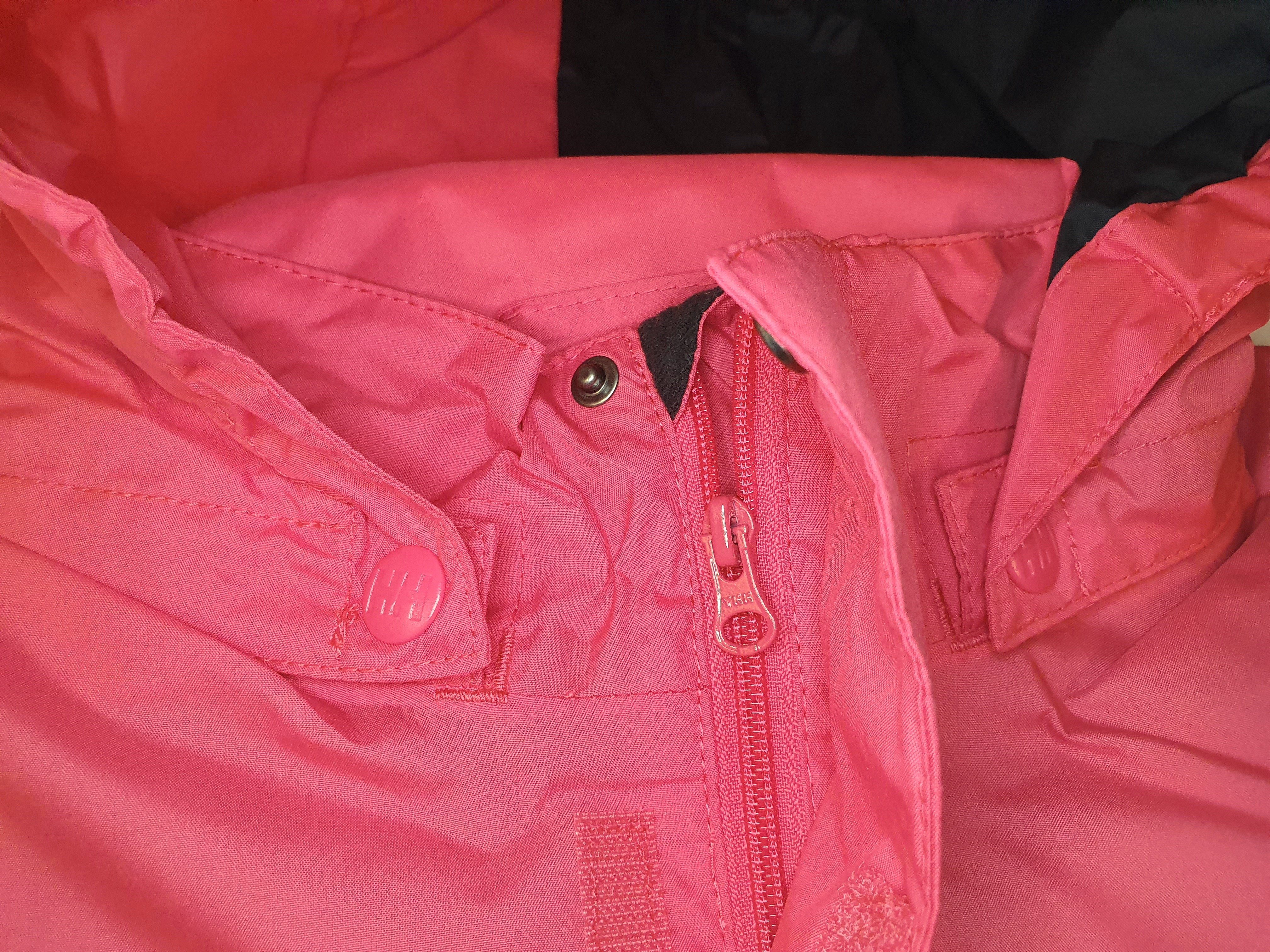 Helly Hansen Outdoorjacke Regenjacke Mädchen wasserdicht winddicht leicht JR DURO mit abnehmbarer Kapuze