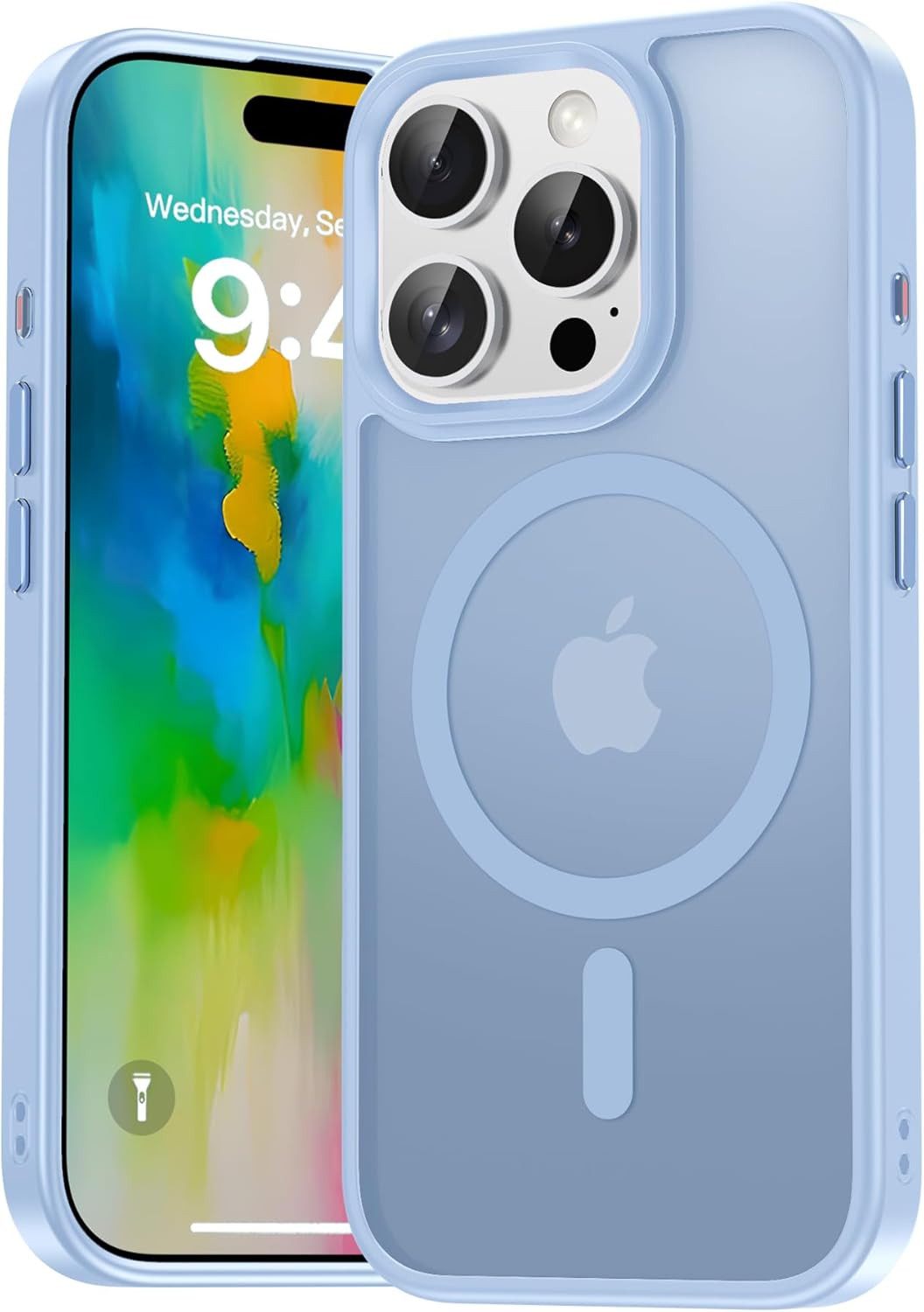Widmann-Shop Smartphone-Hülle Handyhülle MagSafe für Apple iPhone 16 15 14 13 Pro Max Cover Case, Hoher Schutz, viele Farben wählbar