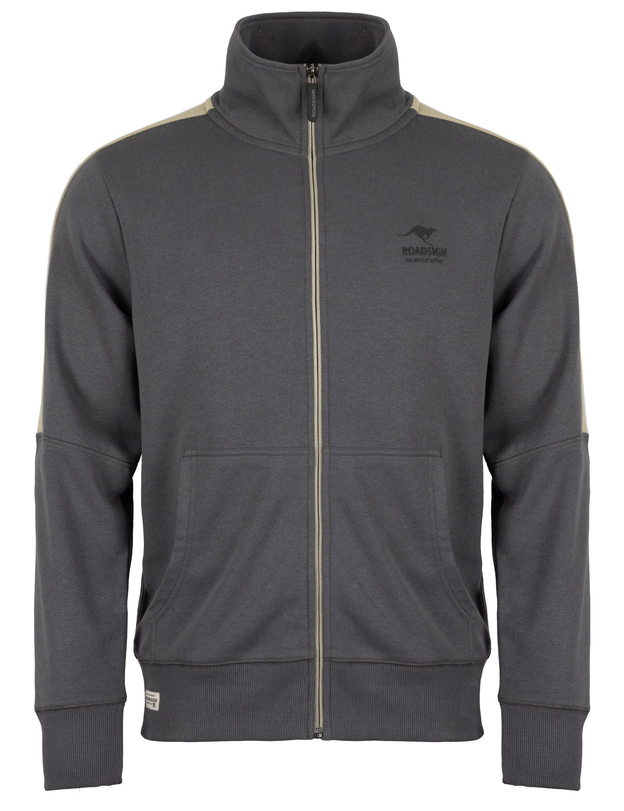 ROADSIGN australia Sweatjacke Urban Zip (1, 1-tlg., 1) mit Kontraststreifen für einen sportlich-urbanem Charakter