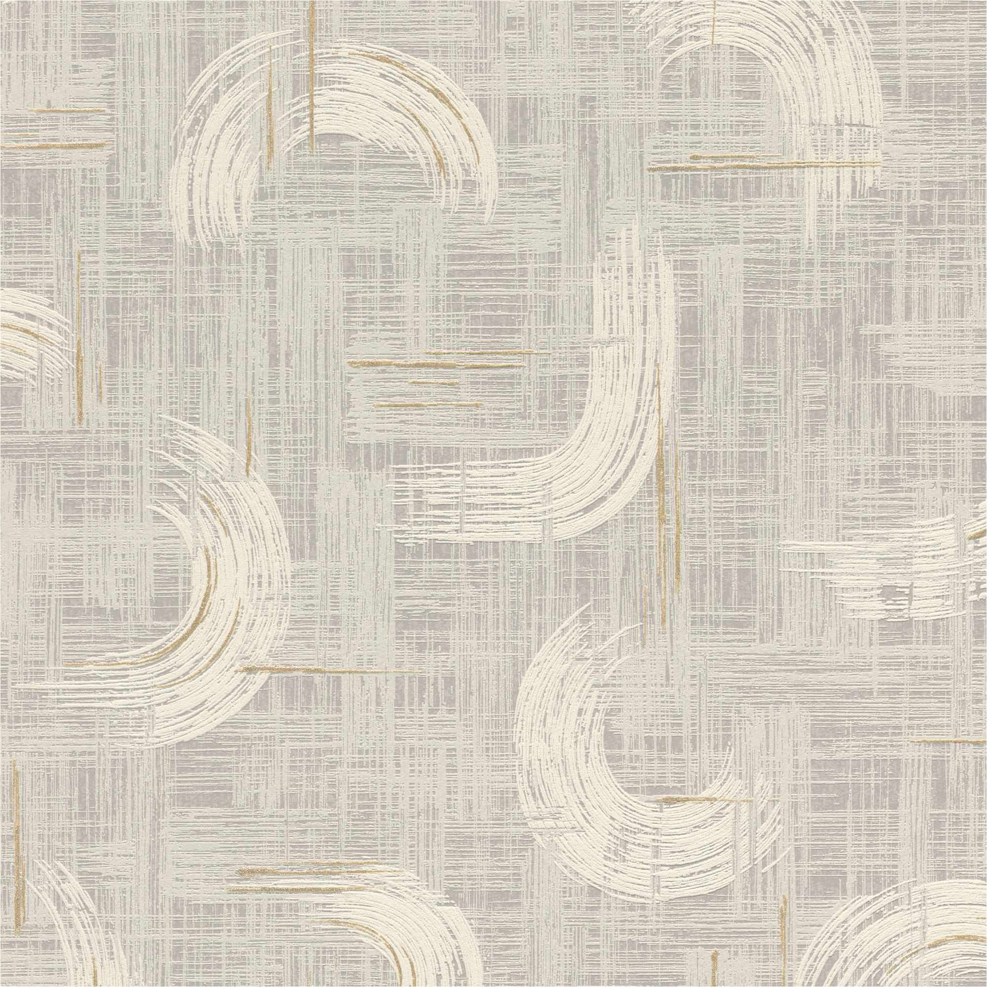 Vliestapete 429039 Tapete Grafik 53 x 1005 cm Rasch Selection Grau