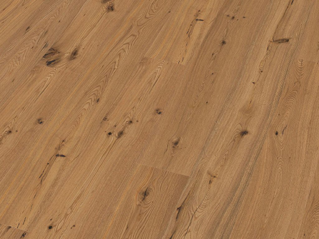BASICfloor Parkett Parkett Eiche rustikal astig geölt Landhausdiele