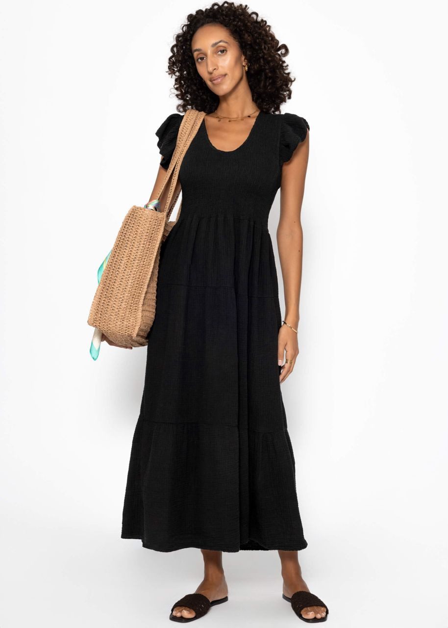 SASSYCLASSY Minikleid Maxikleid mit Volants für Damen Sommerliches Kleid au günstig online kaufen