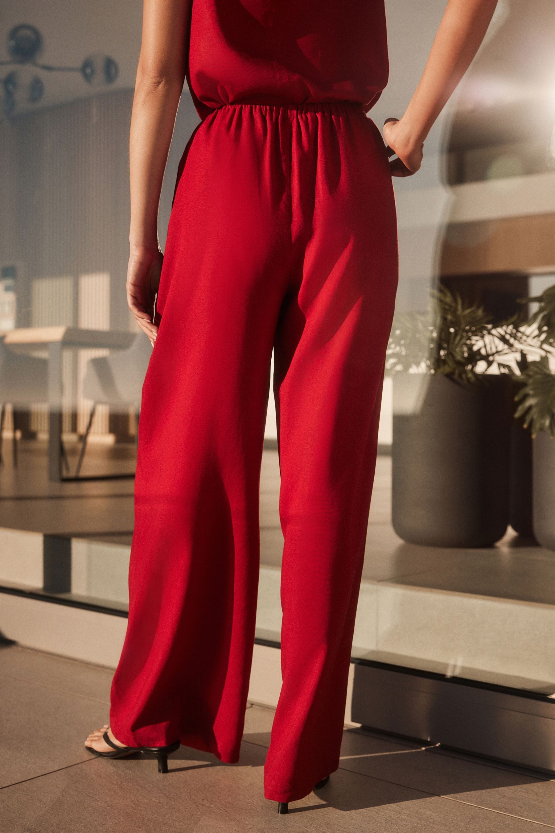 Next Palazzohose Hose mit weitem Bein günstig online kaufen