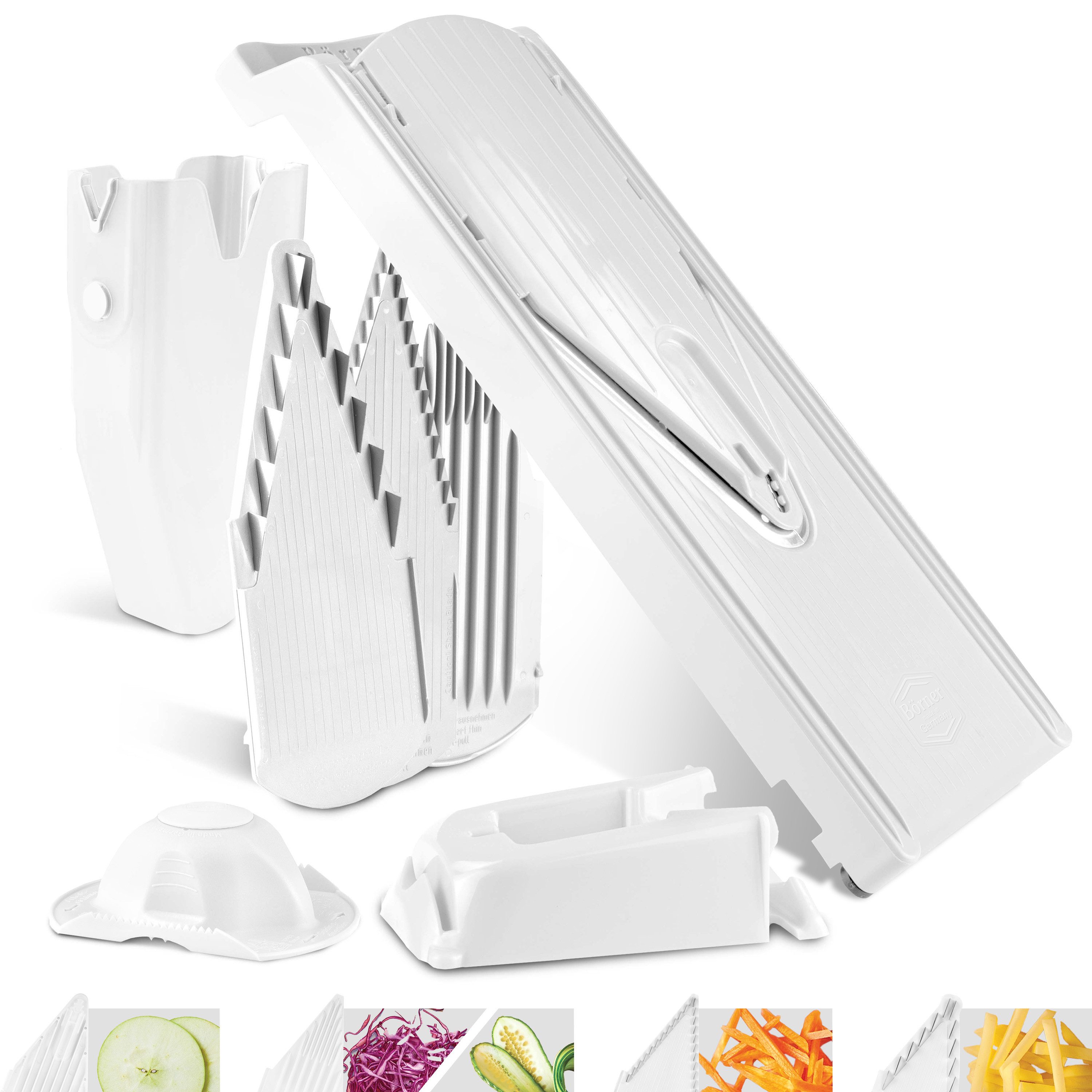 Börner Gemüsehobel Gemüsehobel V3 TrendLine Profi Set