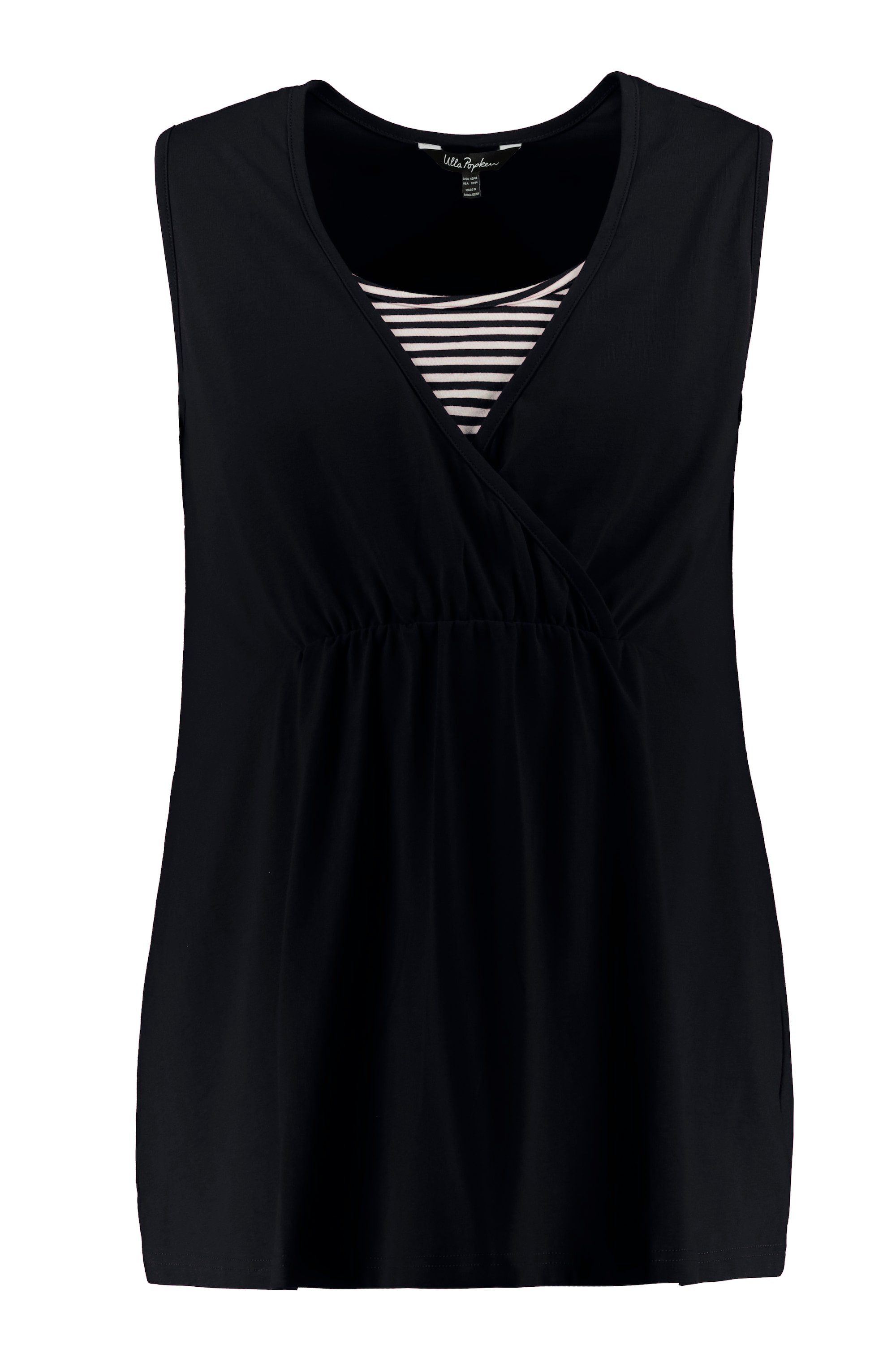 Ulla Popken T-Shirt Bellieva-Top 2er-Pack Umstandsmode günstig online kaufen