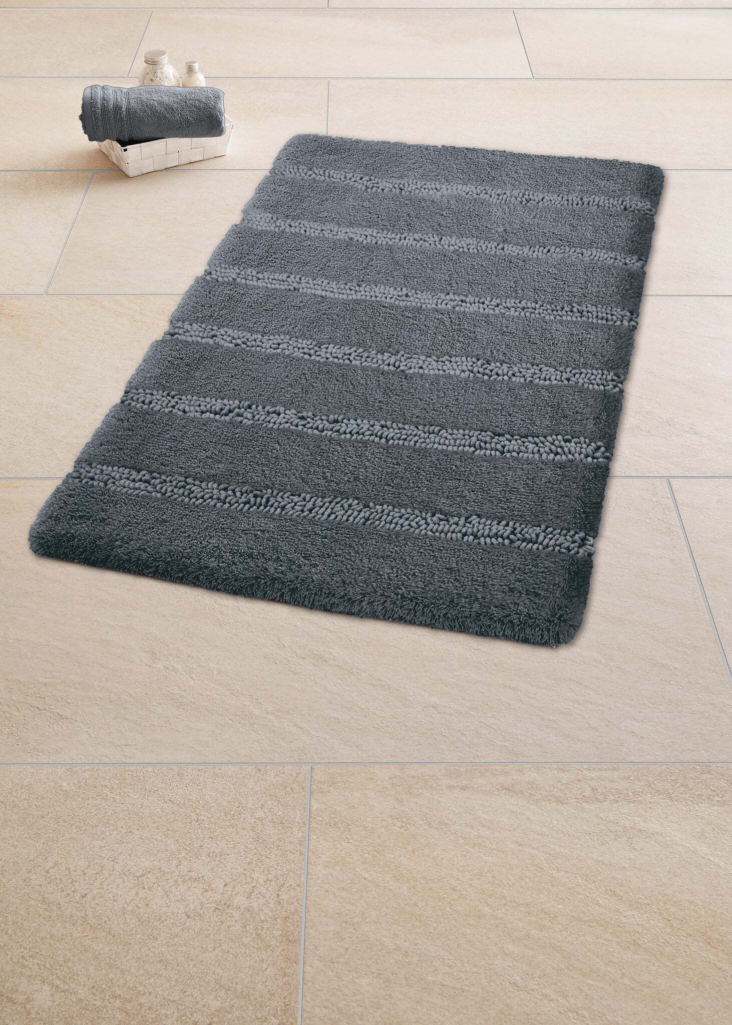 Kleine Wolke Badematte Badteppich Monrovia, Höhe 2 mm, fußbodenheizungsgeei günstig online kaufen
