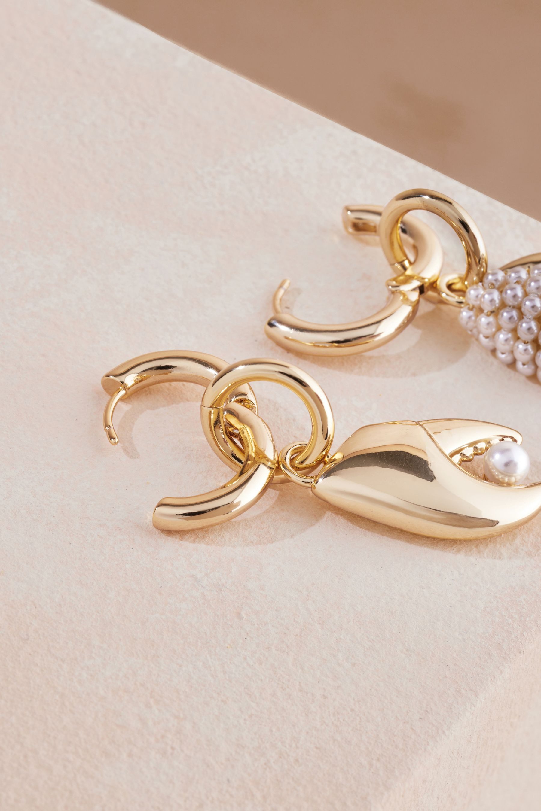 Cath Kidston Paar Ohrhänger Cath Kidston Muschel-Ohrringe (1-tlg)