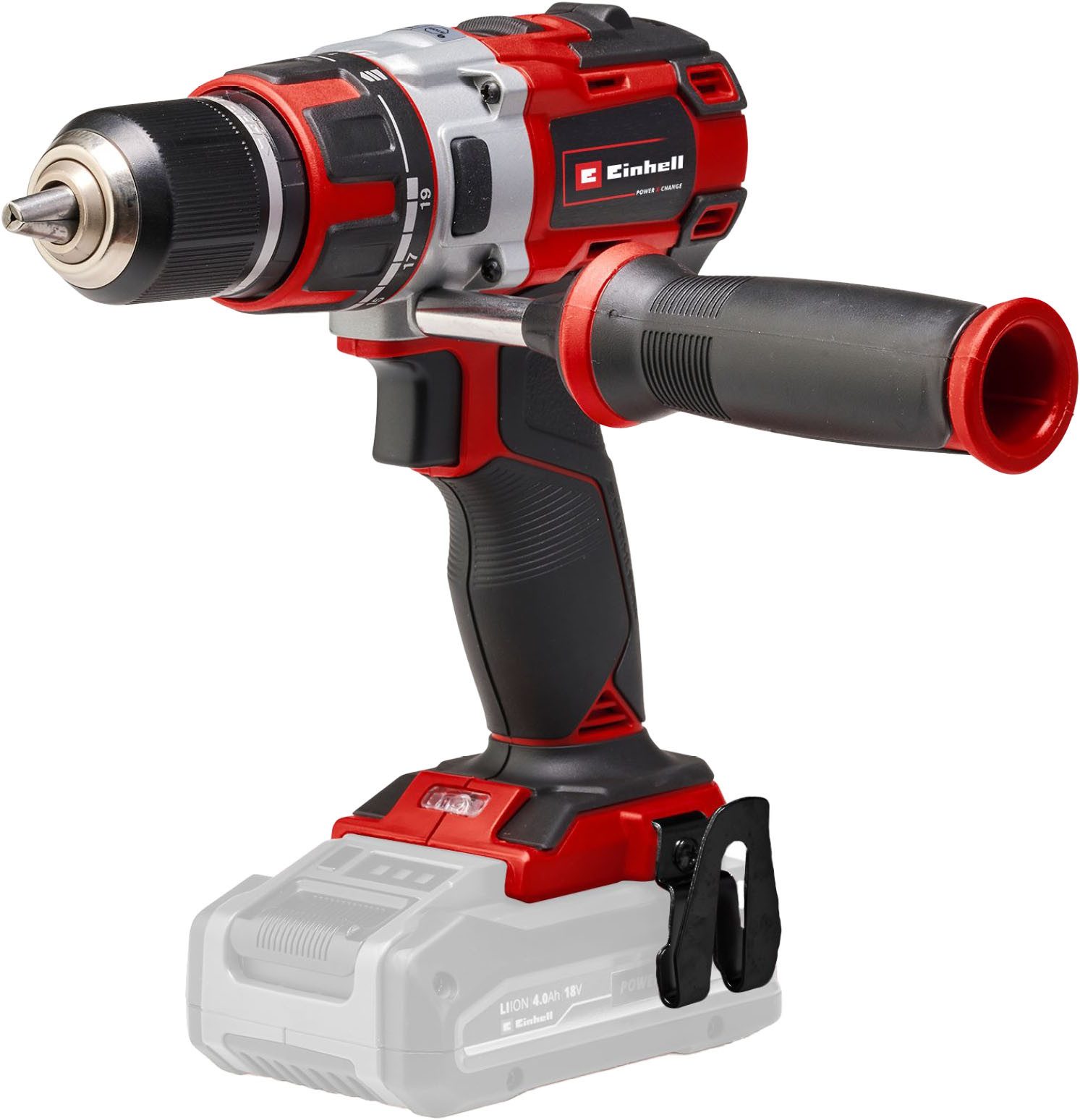 Einhell Akku-Bohrschrauber TE-CD 18 Li Brushless - Solo, max. 1800 U/min, Power X-Change, ohne Akku und Ladegerät