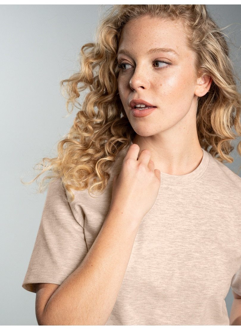 Trigema T-Shirt "TRIGEMA T-Shirt DELUXE Baumwolle" 1 Stk. günstig online kaufen