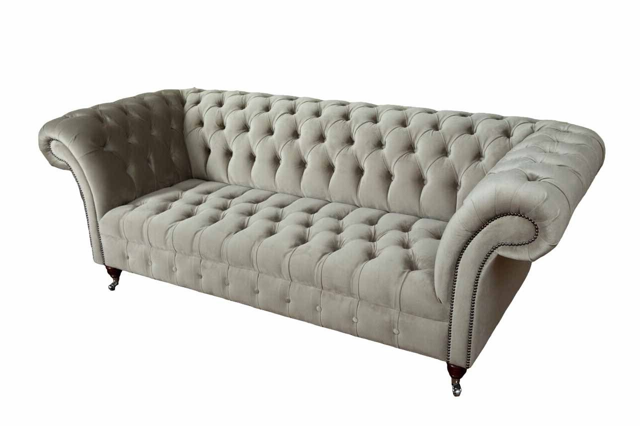 JVmoebel Chesterfield-Sofa, Sofa Chesterfield Klassisch Design Sitzer Sofas Wohnzimmer 3