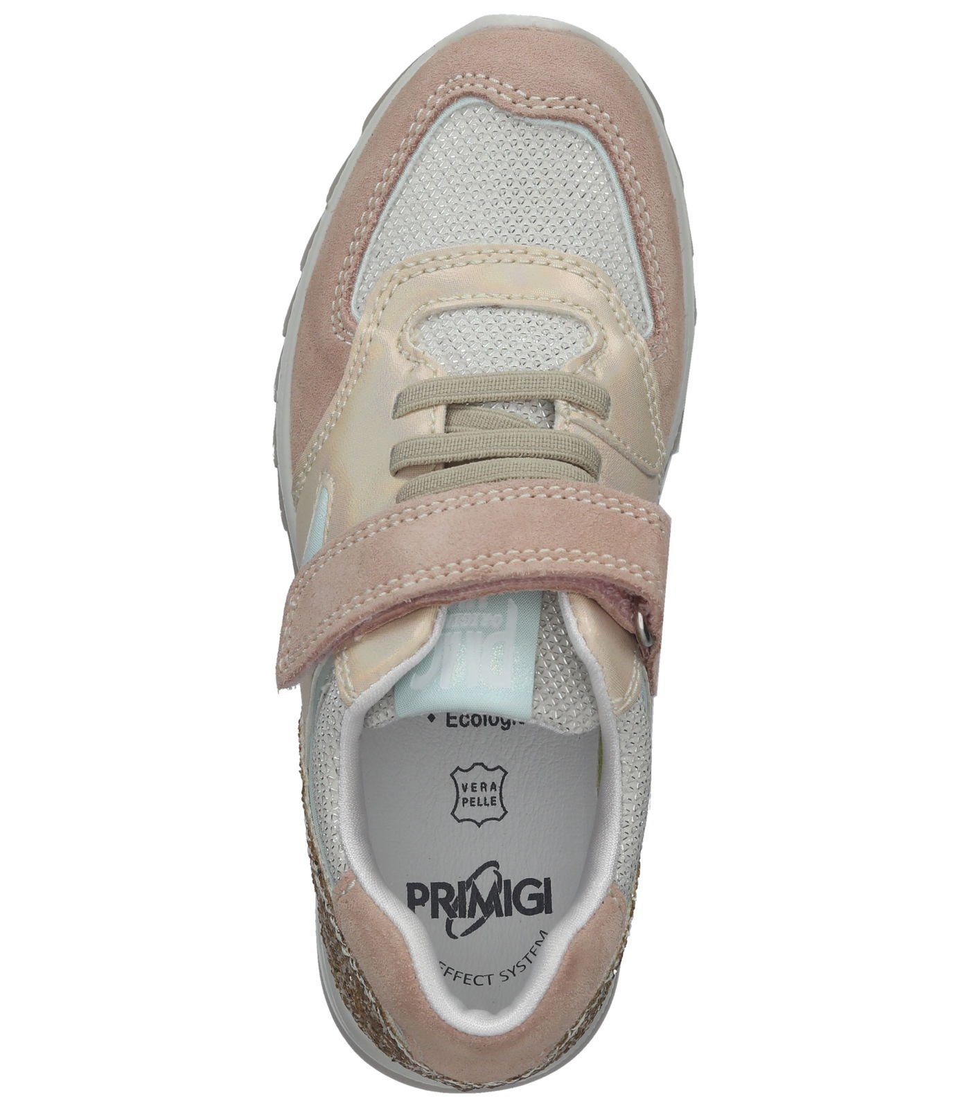 Primigi Sneaker Sneaker Lederimitat Weiß Rosa