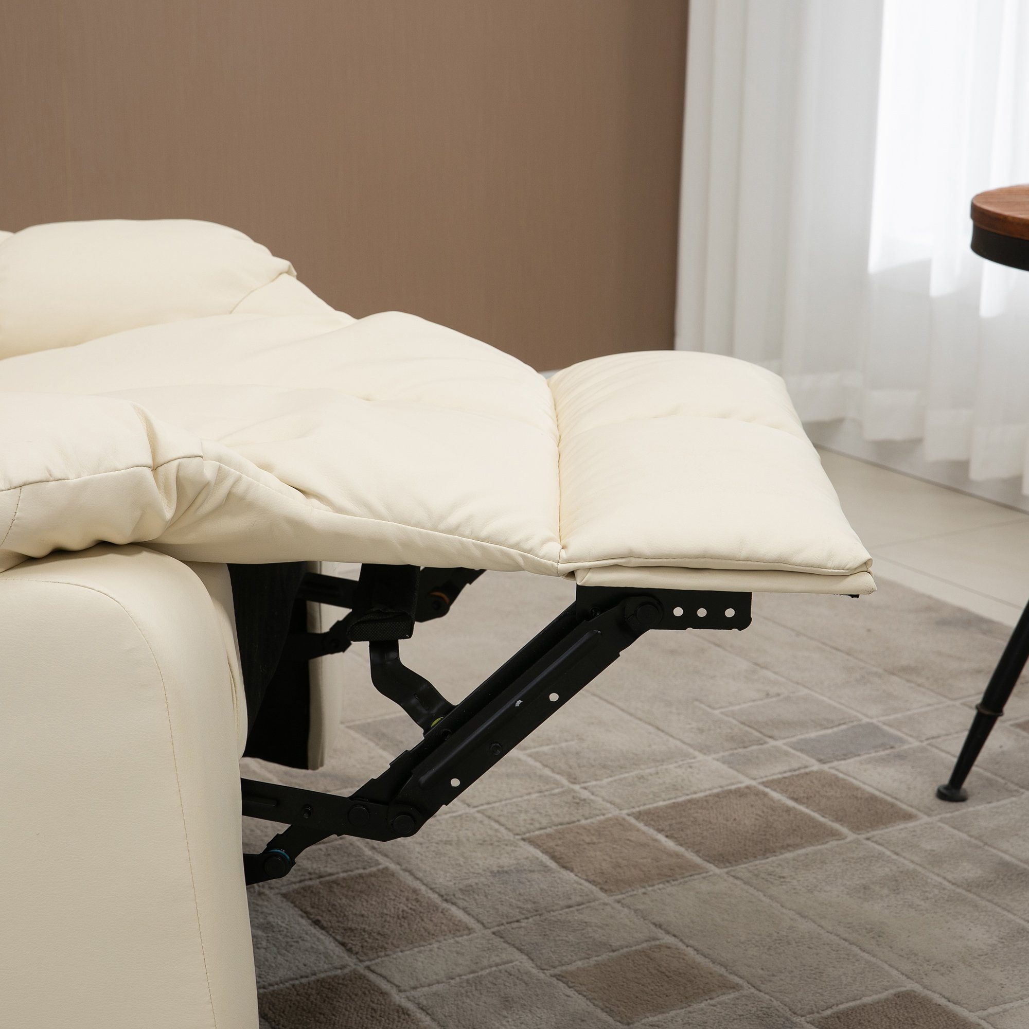 HOMCOM Massagesessel Massagepunkte 8 (Set, Vibrationspunkten 94 x x mit 1 Kunstleder, 99cm Massagesessel), mit 1-St., 8 x 99