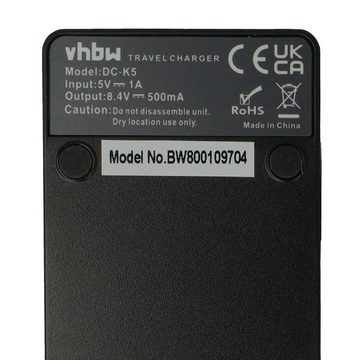 vhbw passend für Canon LP-E5 Kamera / Foto DSLR / Foto Kompakt / Camcorder Kamera-Ladegerät