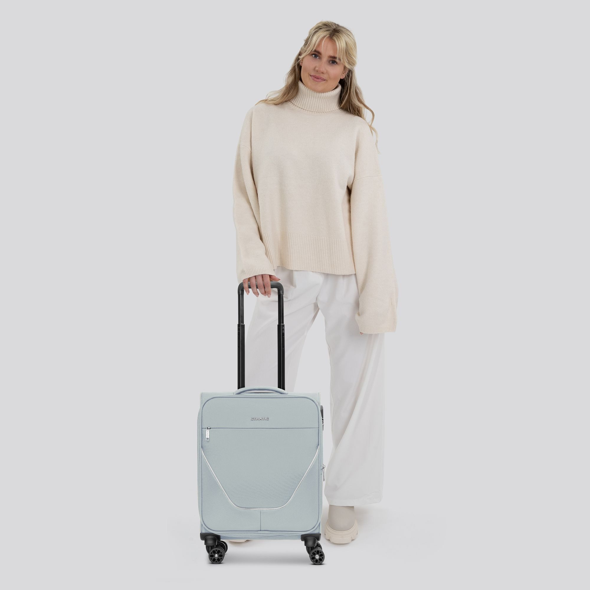 Stratic Handgepäck-Trolley taska, 4 Rollen, Polyester günstig online kaufen