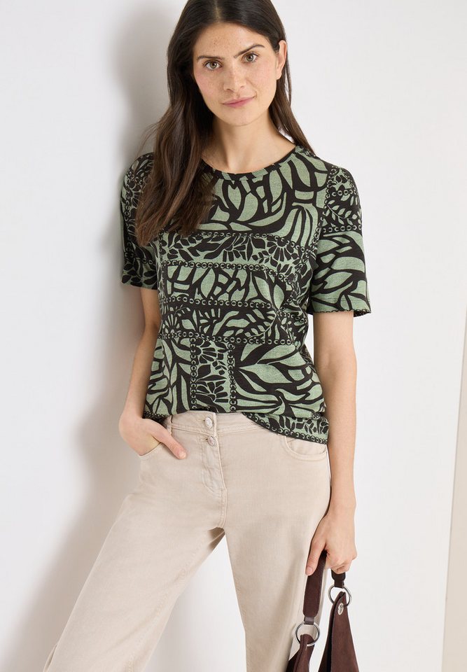 CECIL T-Shirt aus reiner Baumwolle