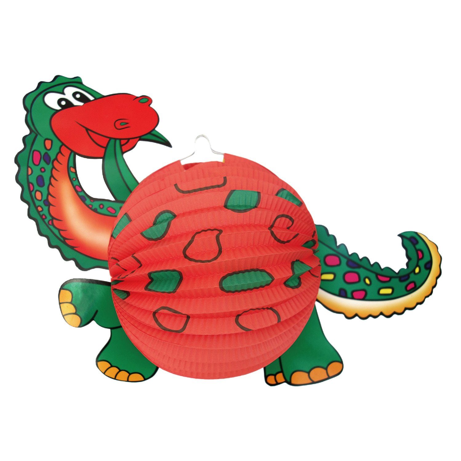 Idena Umzugslaterne Idena Laterne Dino rot grün 34x46cm günstig online kaufen