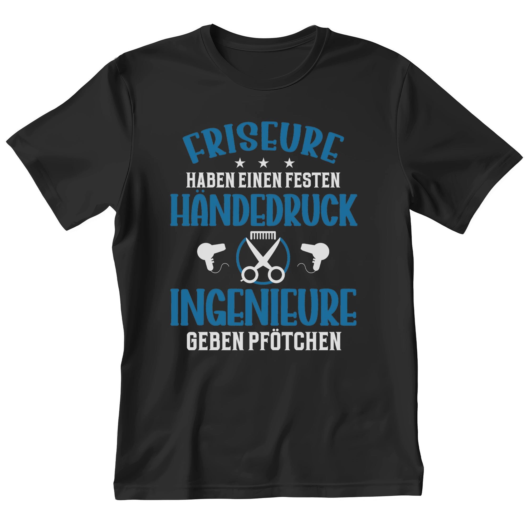 T-Shirt Friseur Geschenk Männer Spruch Beruf Ausbildung Abschluss