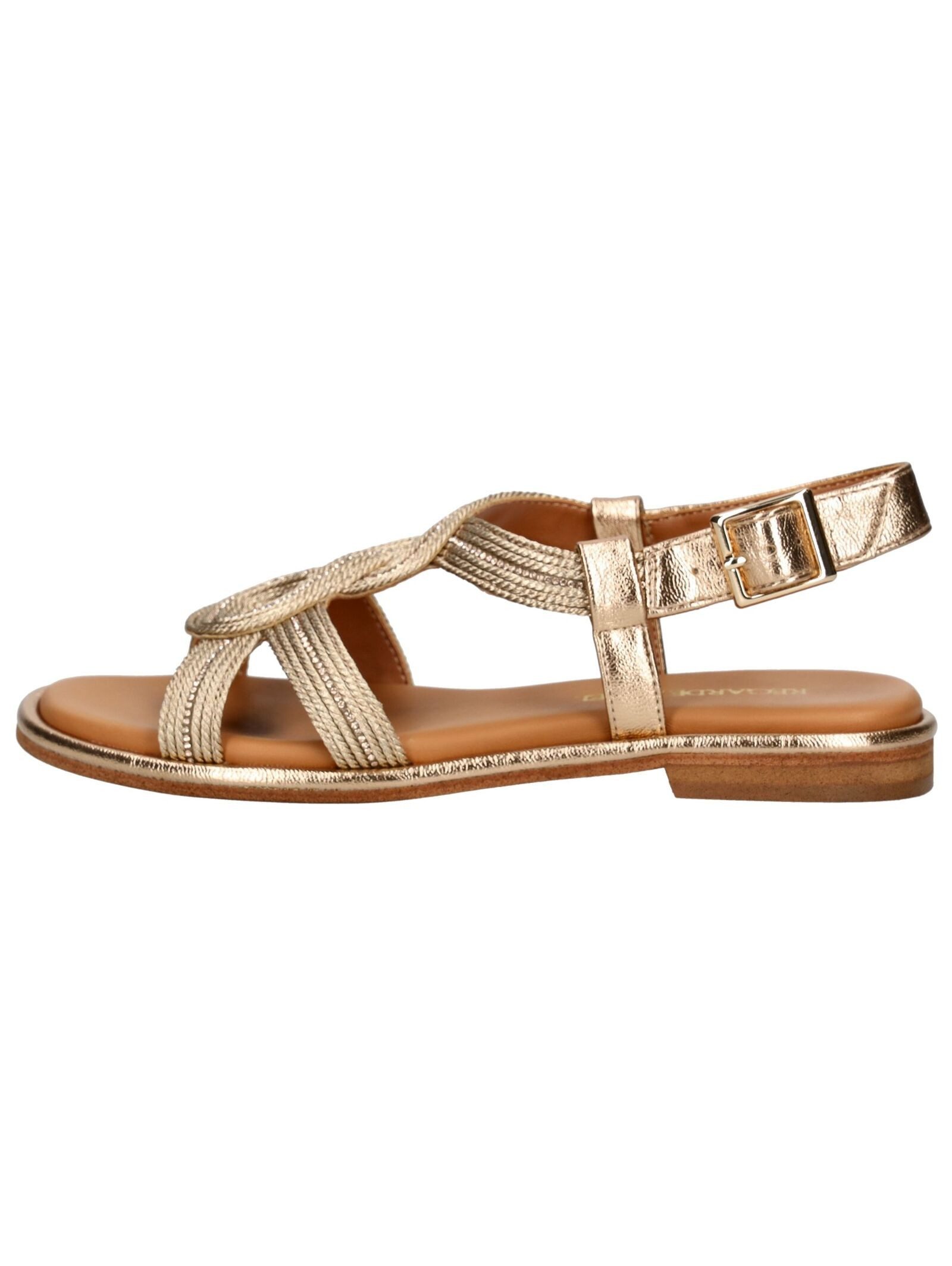 Regarde Le Ciel Regarde Le Ciel Sandalen Leder/Textil Riemchensandale