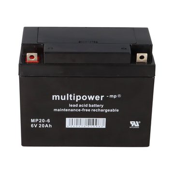 Multipower Multipower Blei-Akku MP20-6 Pb 6V 20Ah M5 Bleiakkus