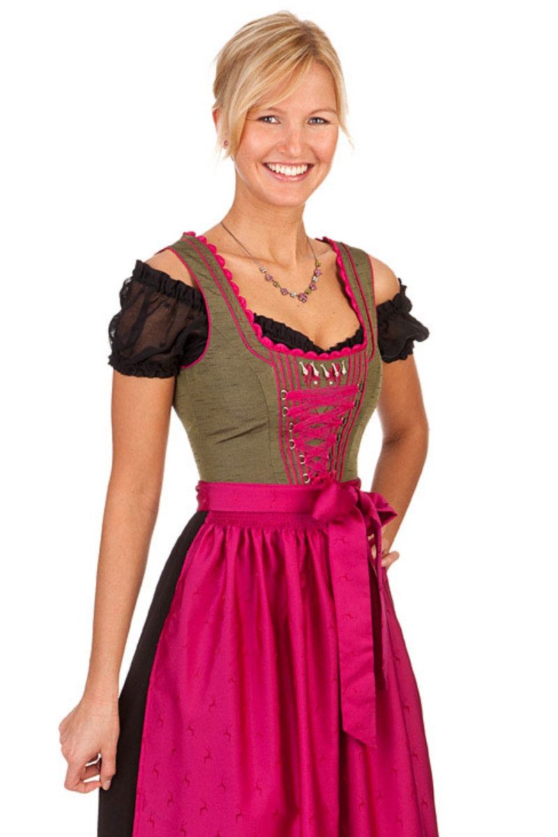 Dirndl Dirndl lang 3tlg. - HELENA - pink
