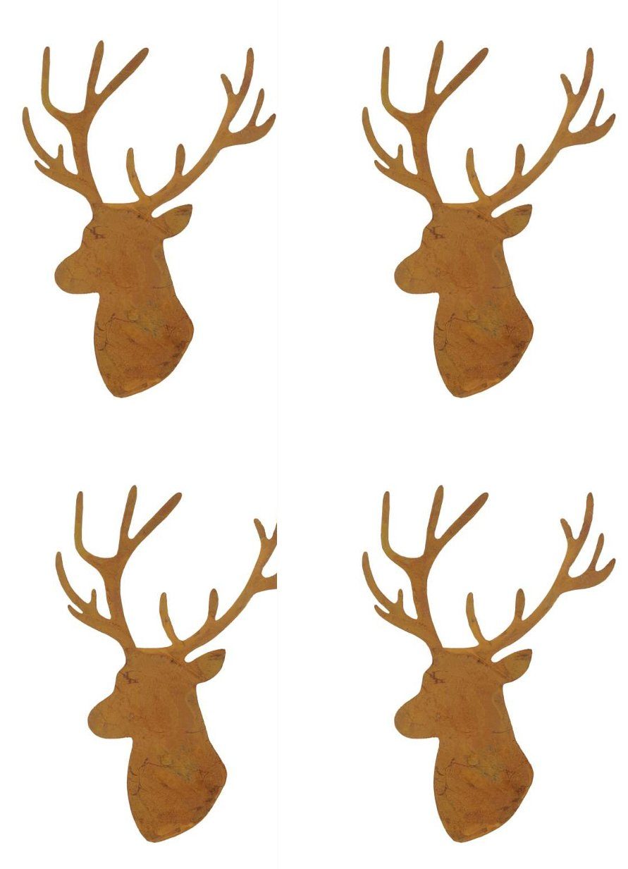 LB H&F Lilienburg Adventskerze 4er SET Kerzenpin Kerzenpic Verzierung Kerze günstig online kaufen