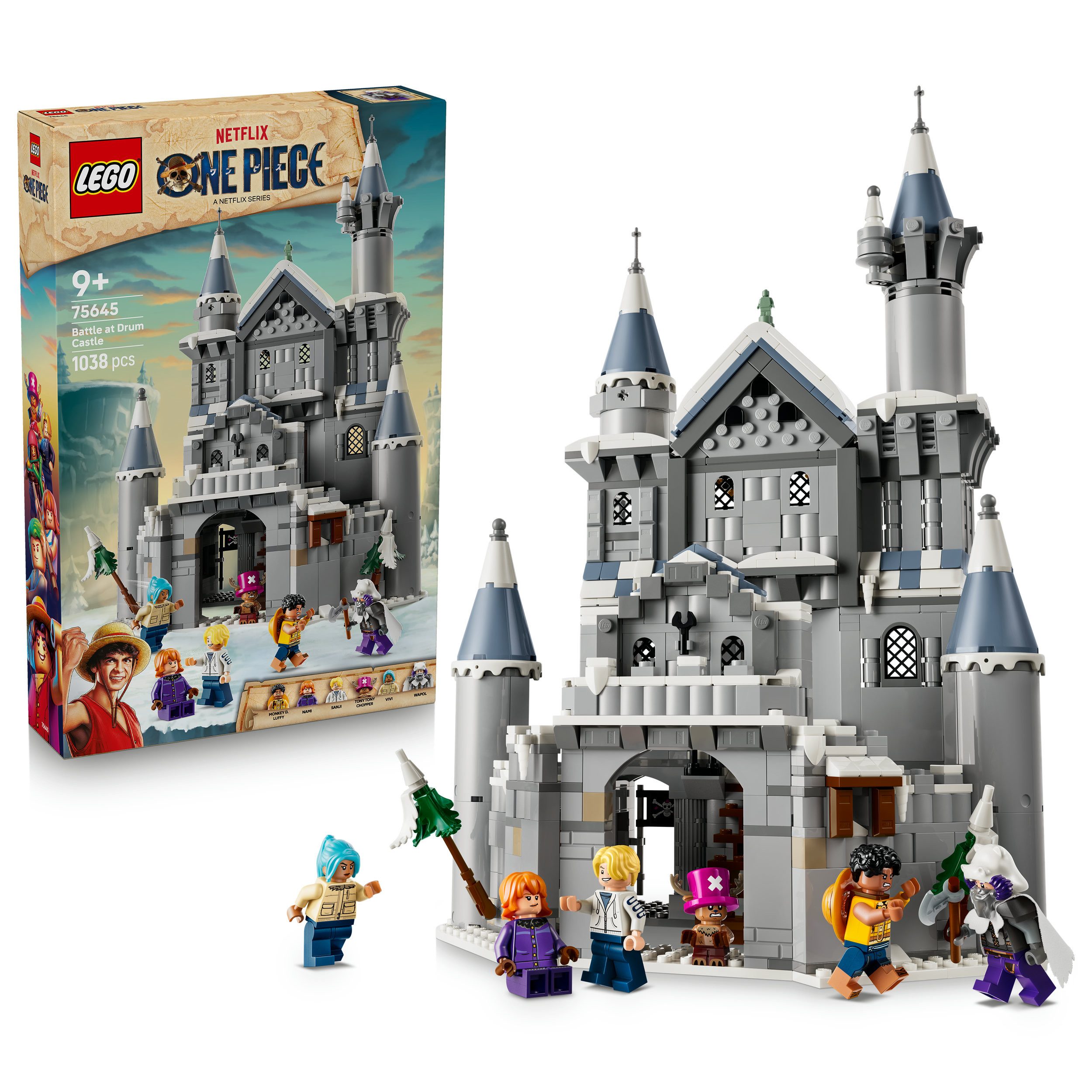 LEGO® Duell im Schloss Drumm (75645), LEGO ONE PIECE Konstruktionsspielsteine, (1038 St), Made in Europe