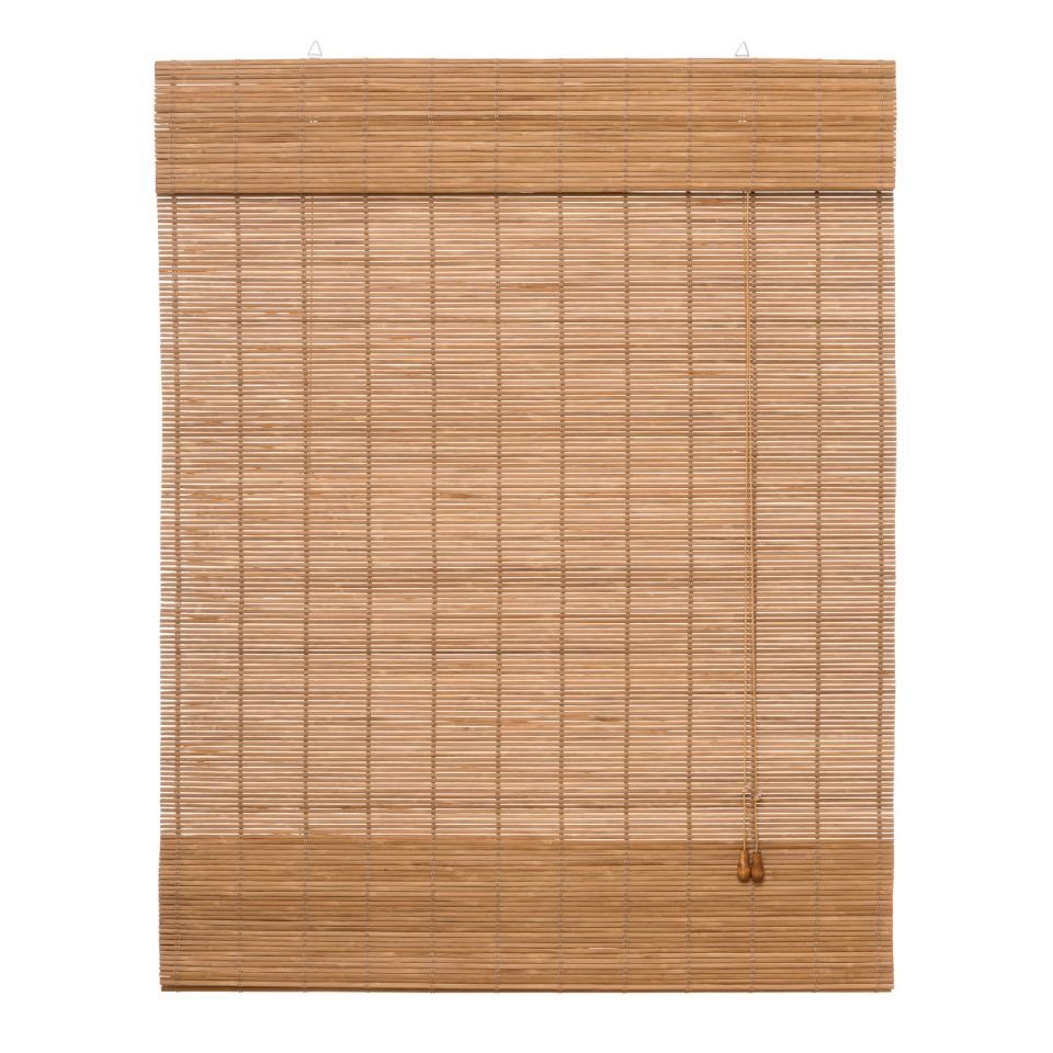 ventanara Raffrollo Bambus Raffrollo Bambusraffrollo Afrika Stil Holzrollo  Seitenzugrollo