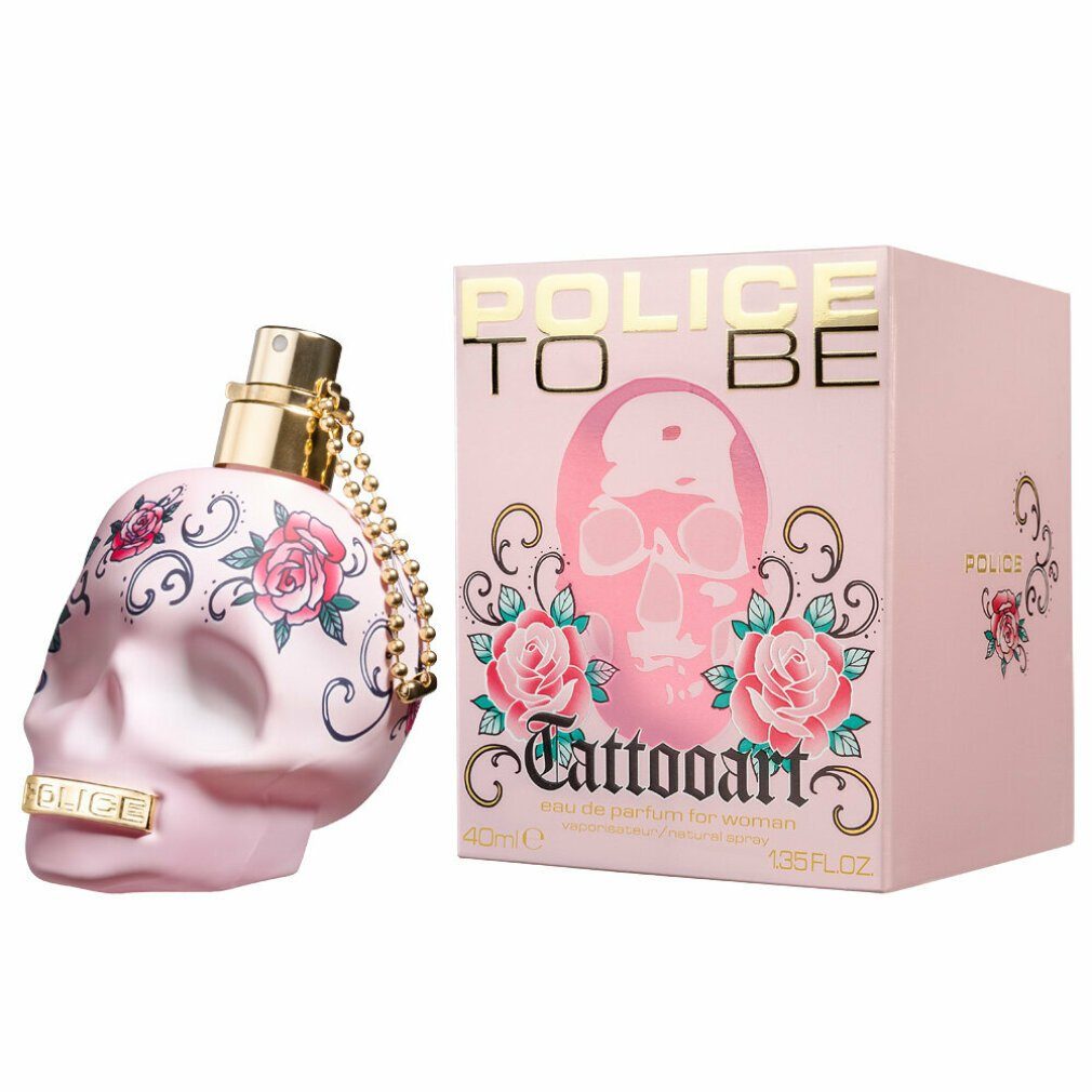 Police To Be Eau de Parfum Woman Tattoo Art Eau De Parfum Spray 40ml