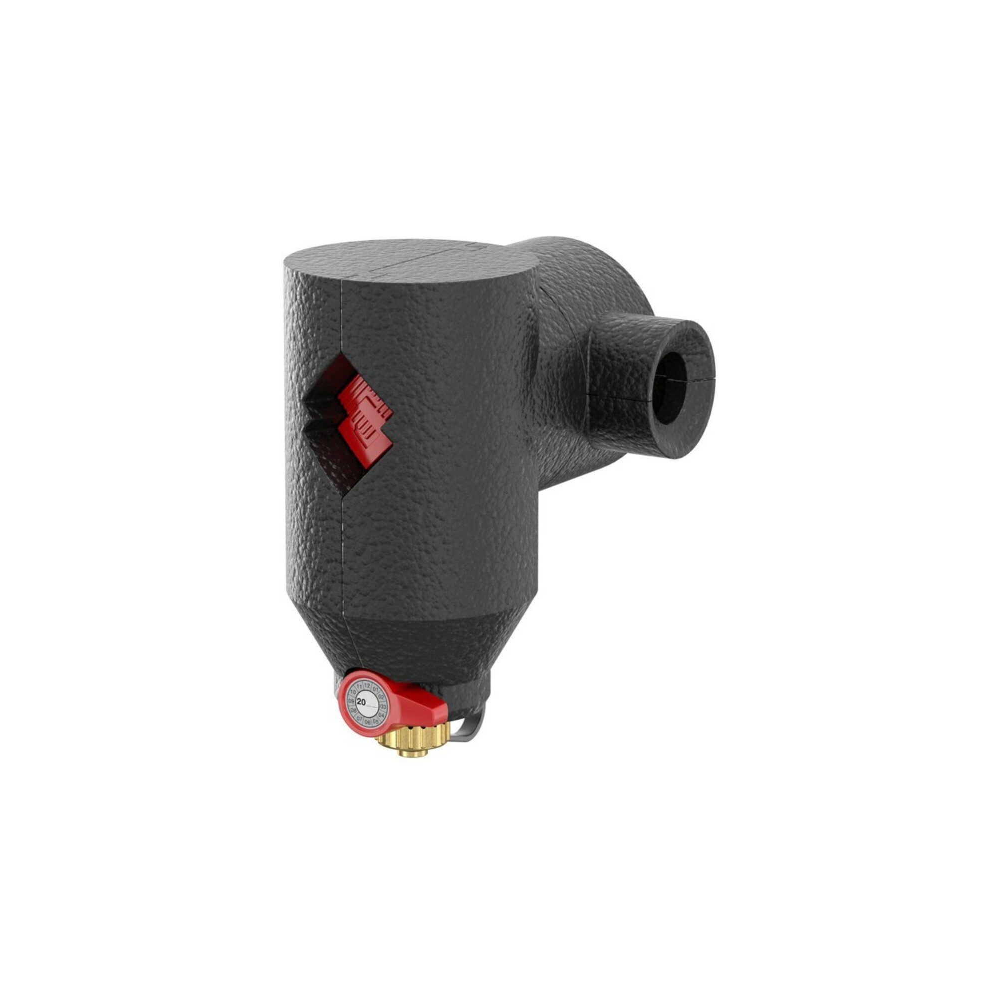 Flamco Luftfilter Flamco Schlammabscheider Clean Smart EcoPlus Rp 1, mit Ablassventil un