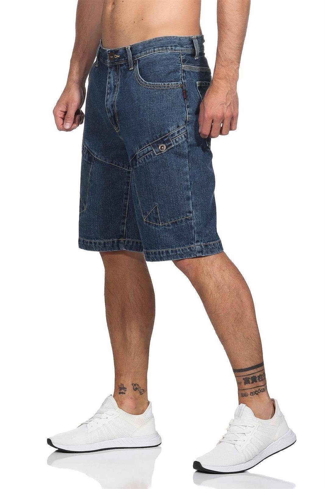 EloModa 3/4-Jeans Herren 3/4 kurze-Hose Jeans günstig online kaufen