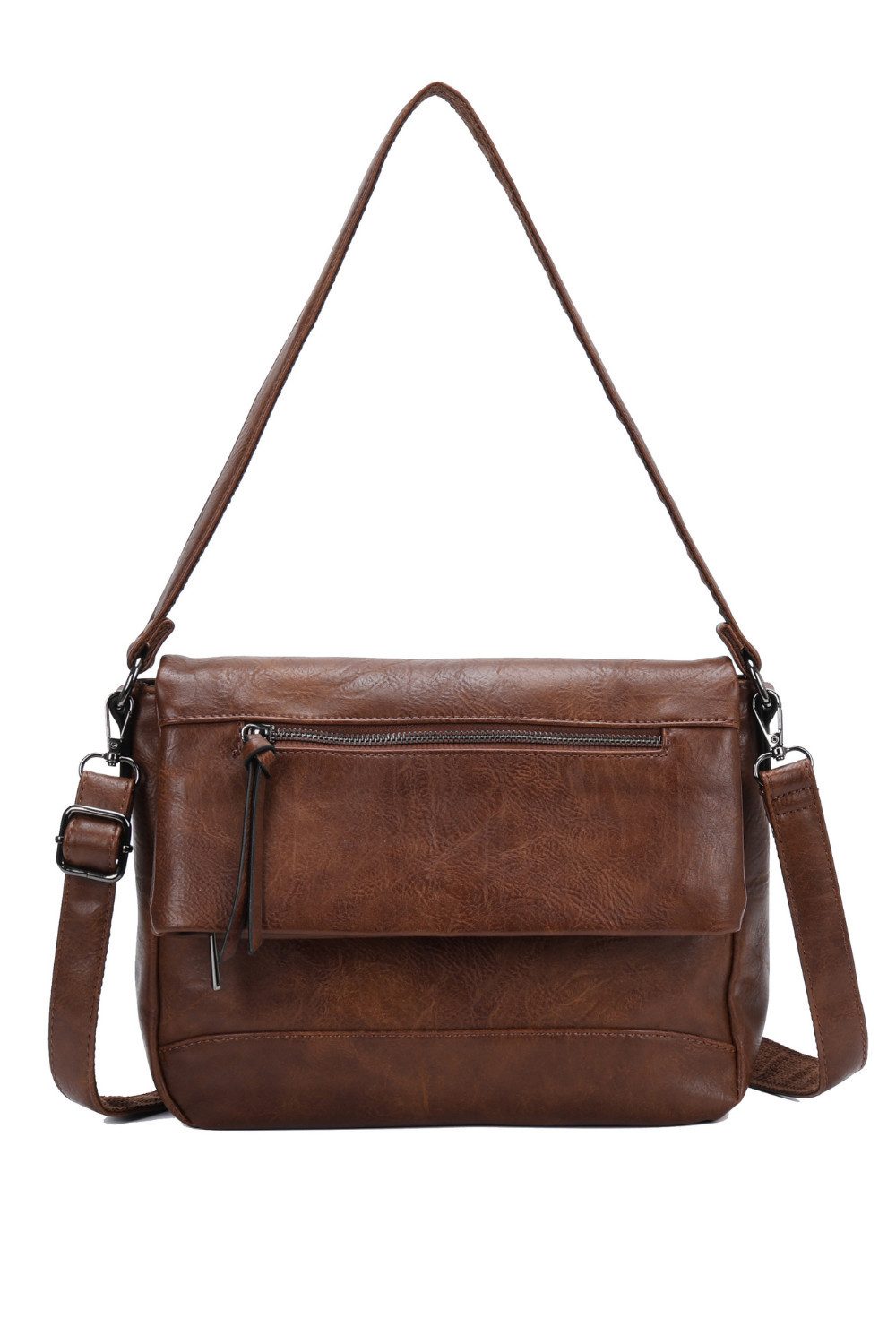 BRISE TASCHE Schultertasche Trendige Damen Umhängetasche – Elegant, Vielseitig & Geräumig, großes Hauptfach, mehrere Reißverschlussfächer, leichtes Material