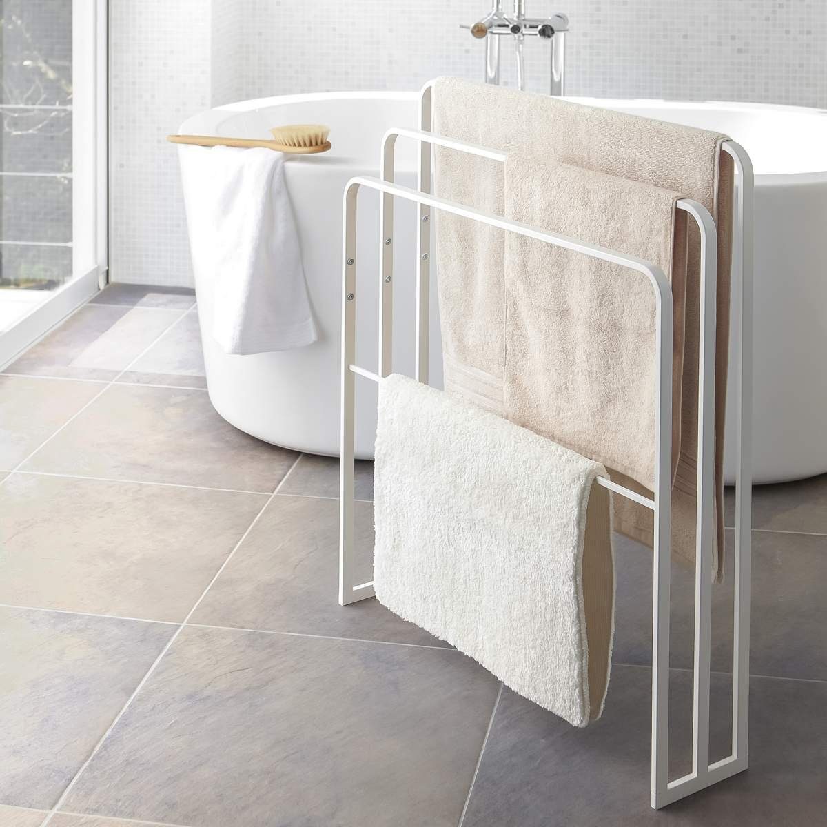 Yamazaki Handtuchständer »Tower«, Handtuchhalter Bad, 3teilig, freistehend online kaufen OTTO