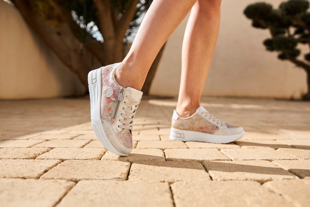 Rieker Plateausneaker, Freizeitschuh, Schnürschuh, Halbschuh mit günstig online kaufen