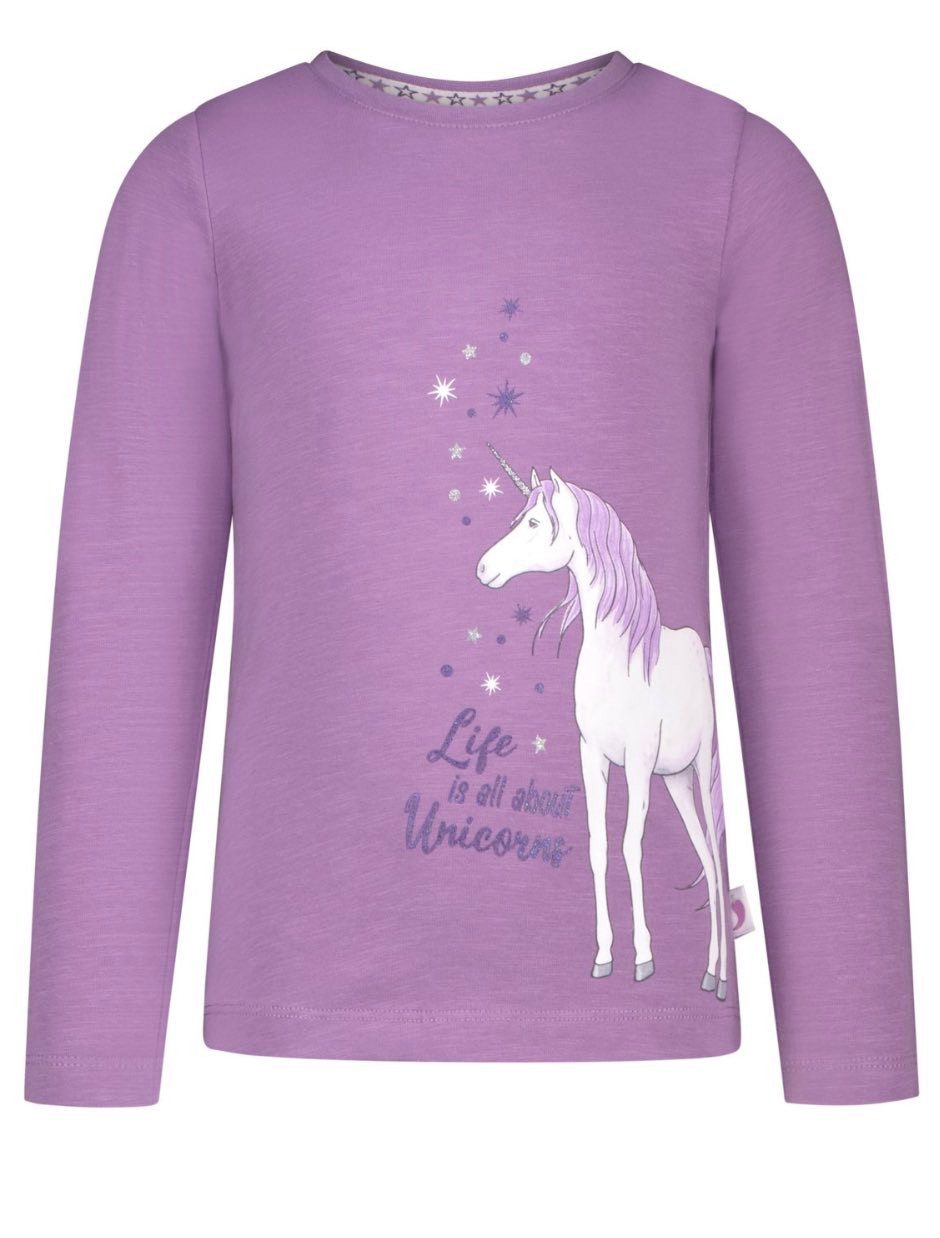 SALT AND PEPPER Langarmshirt Einhorn