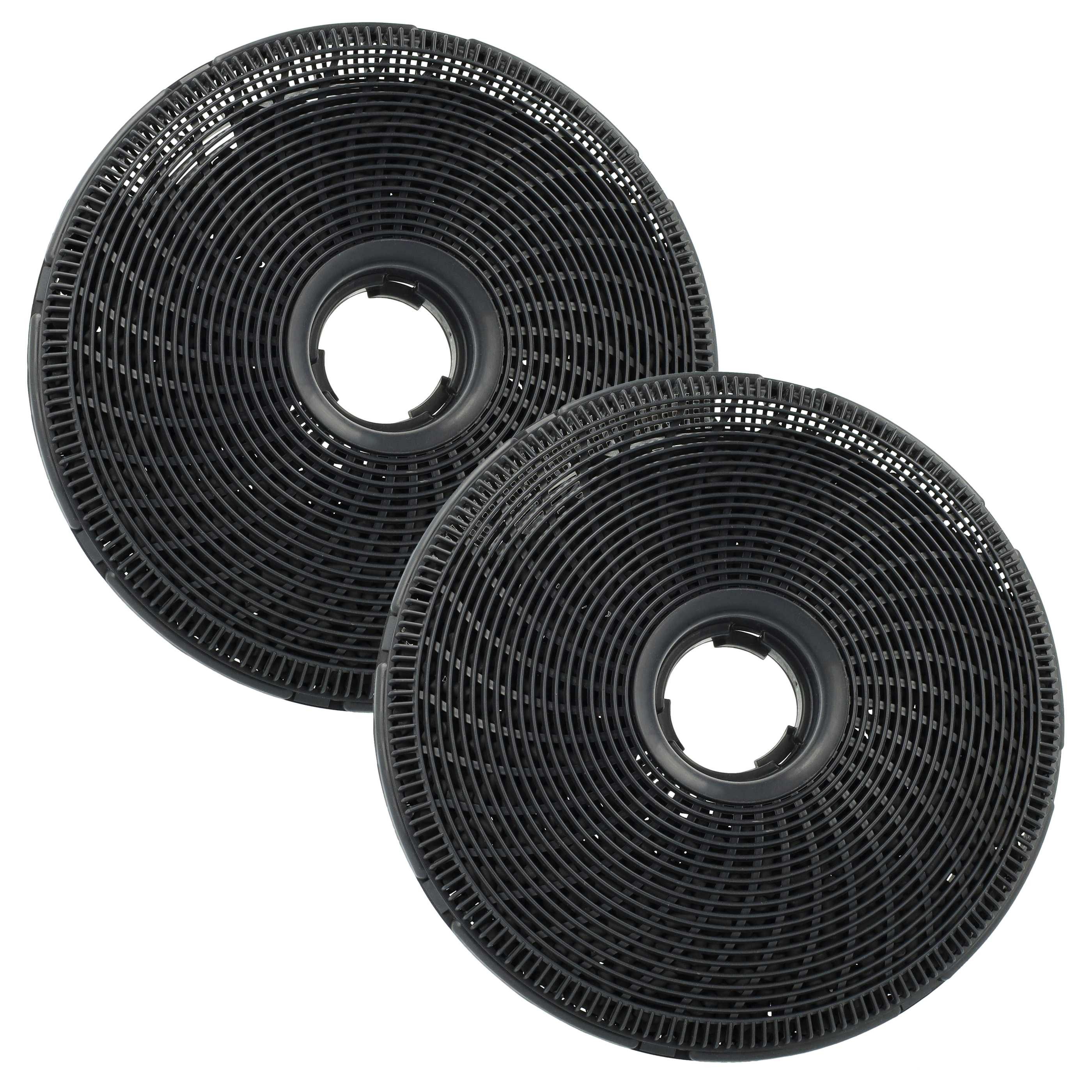 vhbw Aktivkohlefilter passend für Lenoxx QUARZ 80 CM, QUARZ 60 CM Dunstabzugshaube, Zubehör für Lenoxx QUARZ 80 CM QUARZ 60 CM