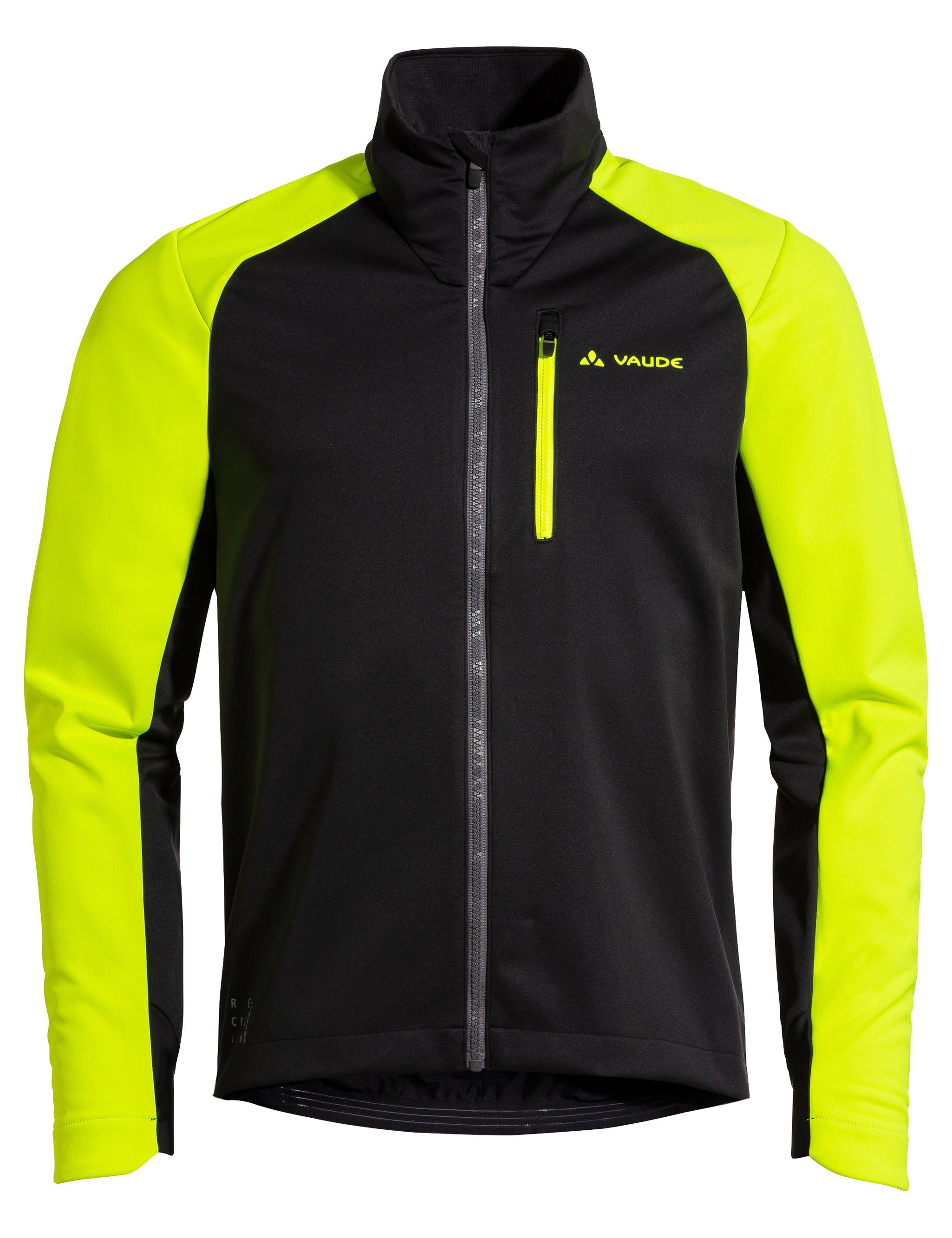 VAUDE Outdoorjacke Men's Posta Softshell Jacket VI (1-St) Klimaneutral kompensiert neon yellow
