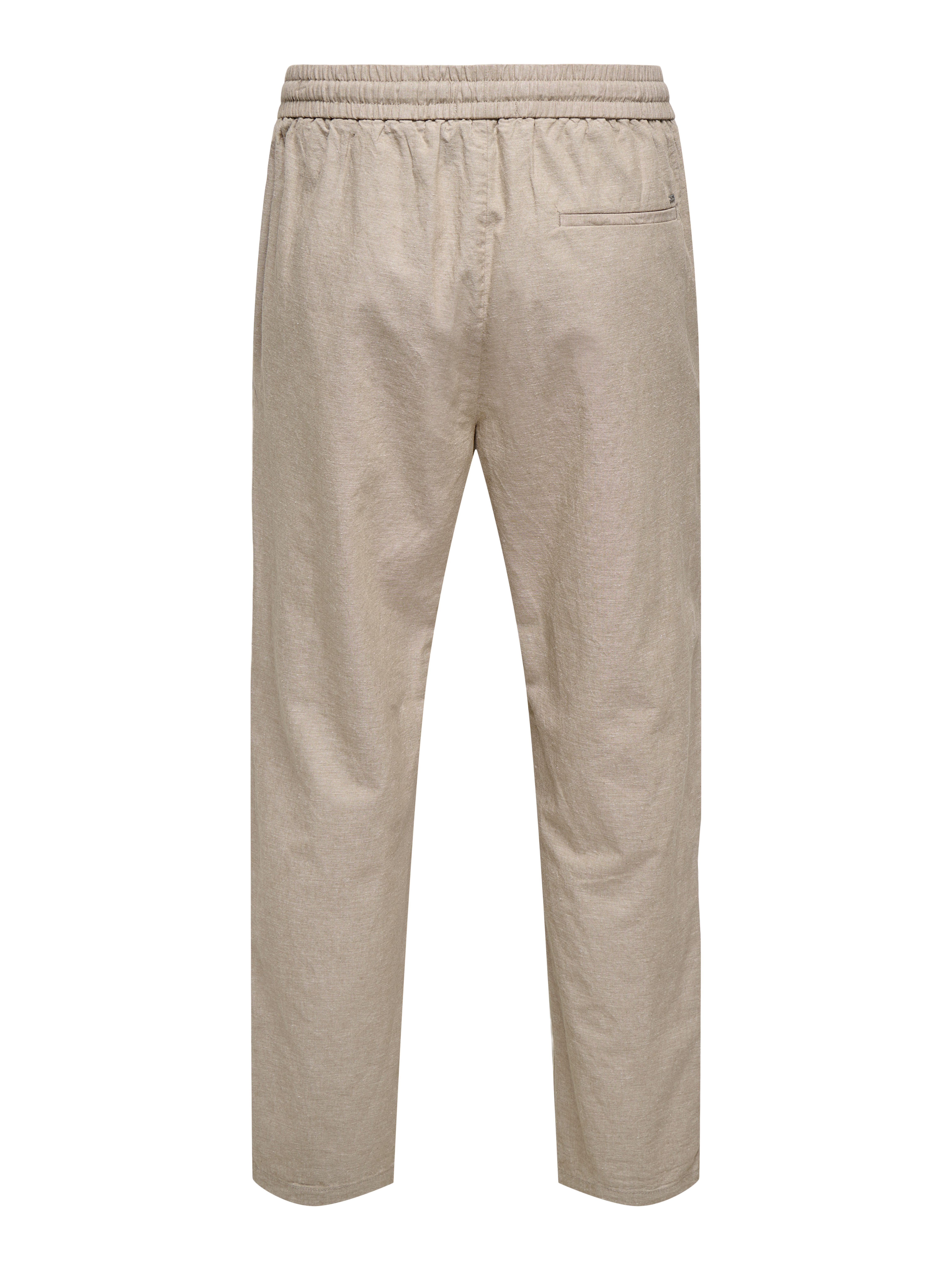 ONLY & SONS Stoffhose ONSLINUS CROP 0007 COT LIN PNT NOOS mit Leinen günstig online kaufen