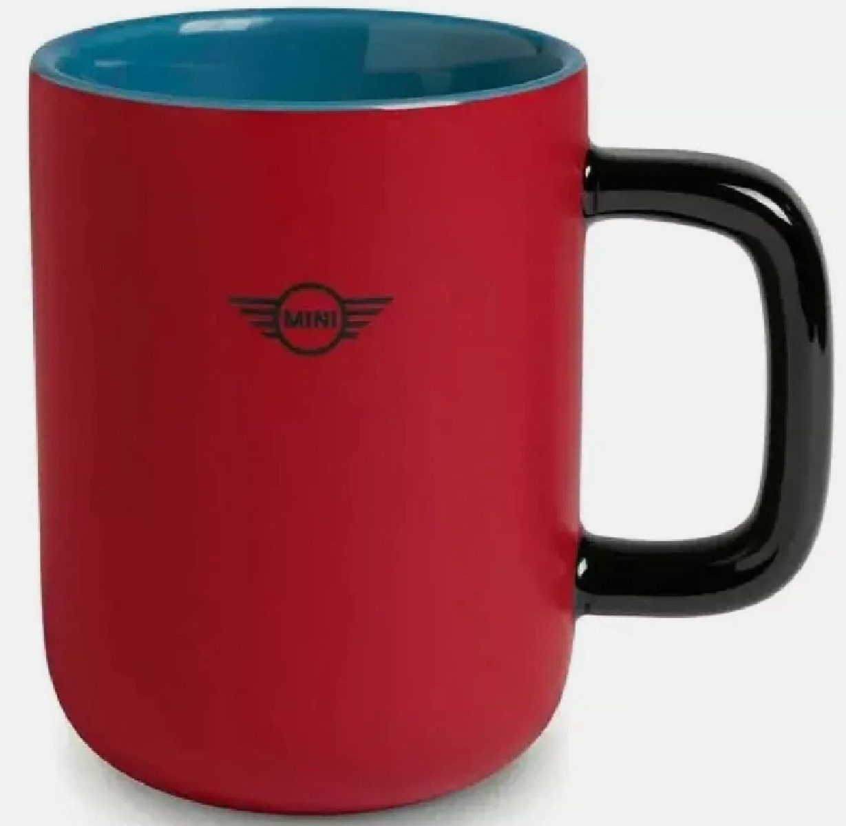 MINI Tasse MINI Tasse Tricolour Rot 0,35 L Hochwertige Porzellantasse Kaffee Tee, 1-tlg.